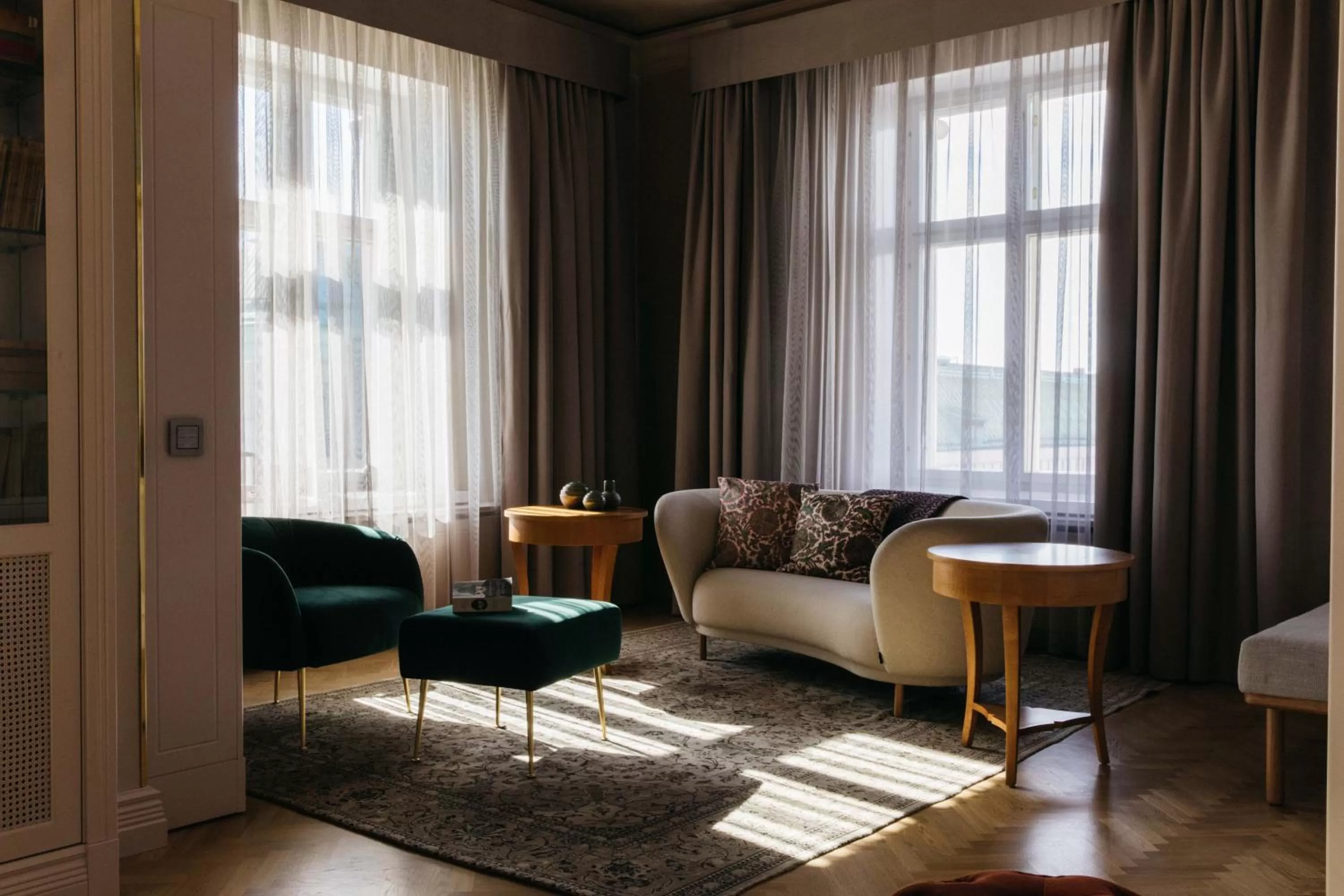 Living room in Hotel St. George Helsinki