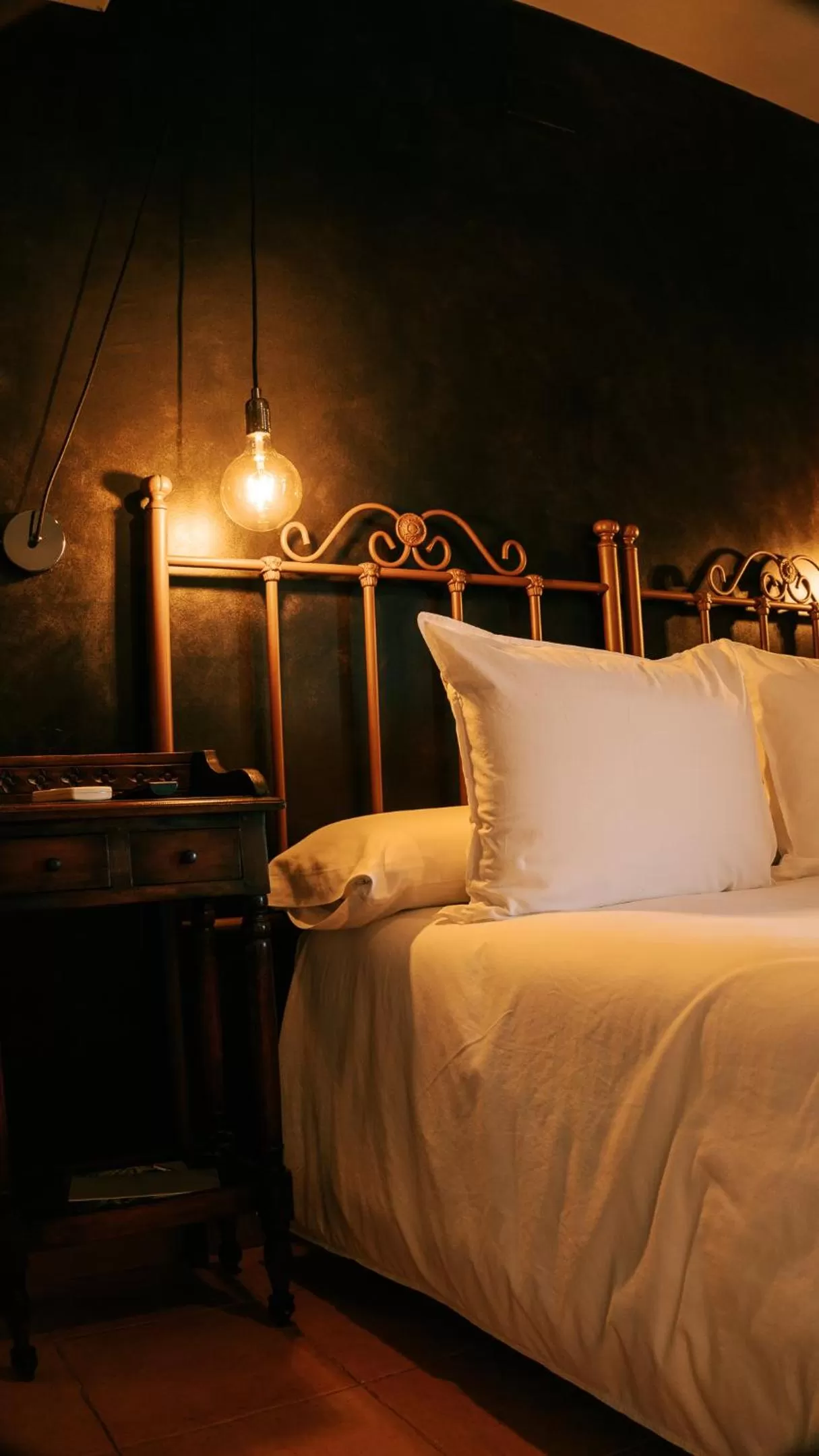 Bed in Hospedería Ballesteros