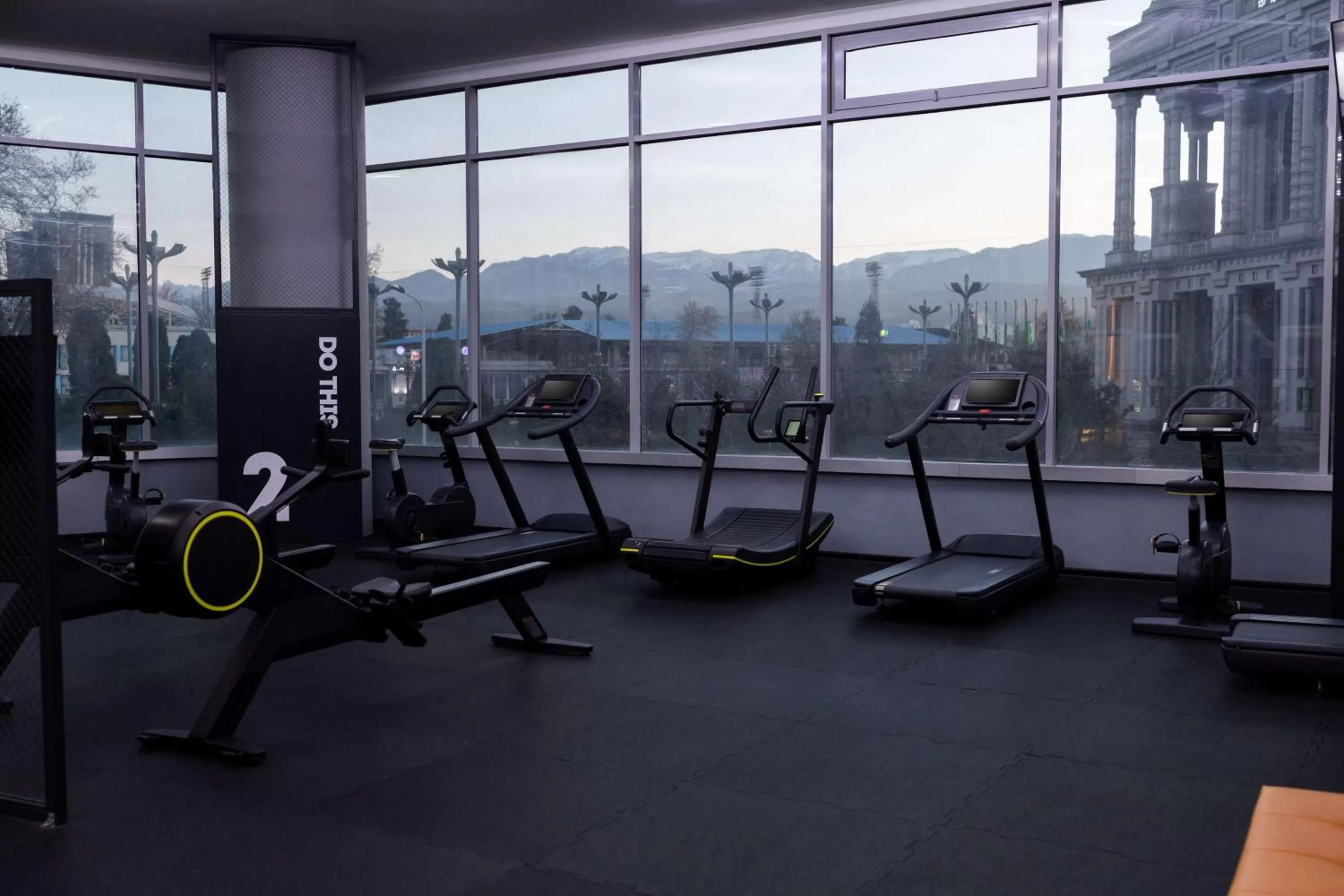 Fitness centre/facilities in Hyatt Regency Dushanbe