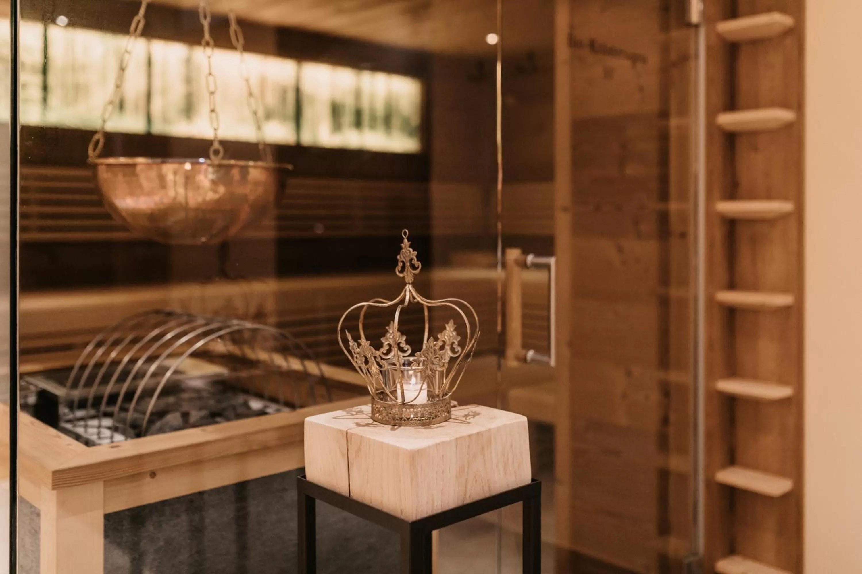 Sauna in Hotel AlpenSchlössl