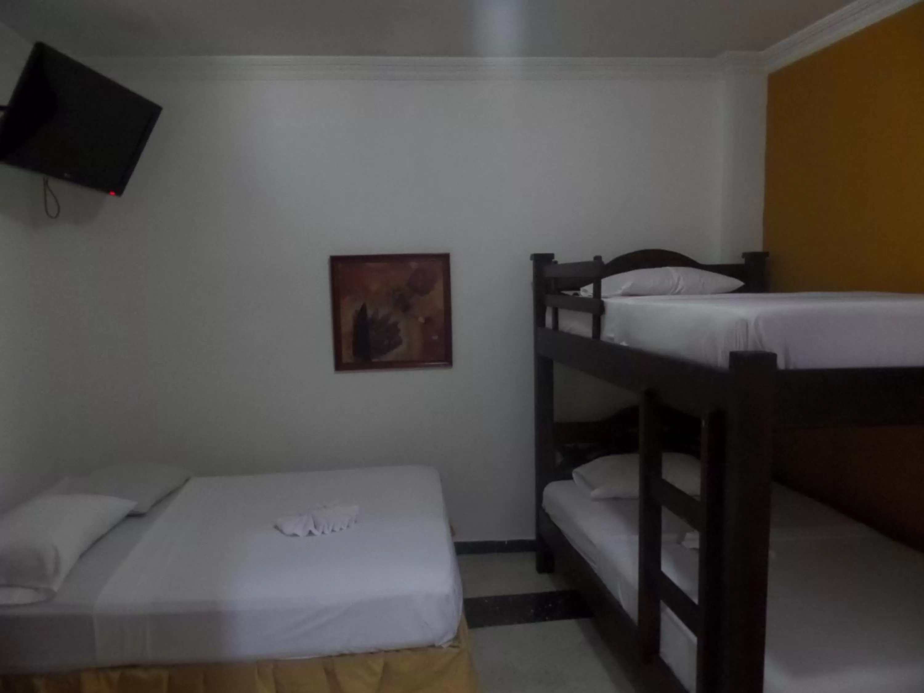 Bed in Aparta Hotel Plaza Real Norte