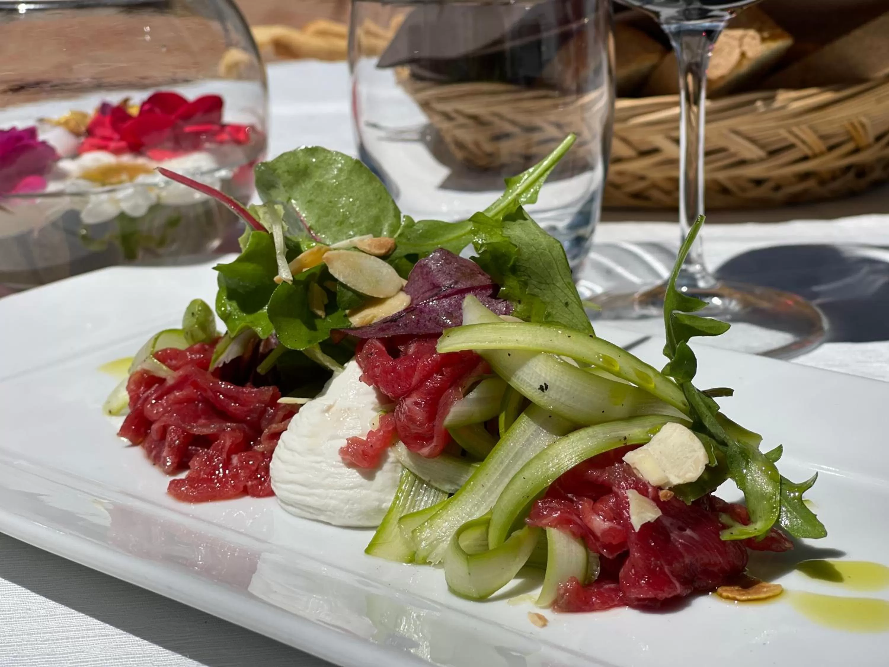 Food in Villa Preselle Country Resort