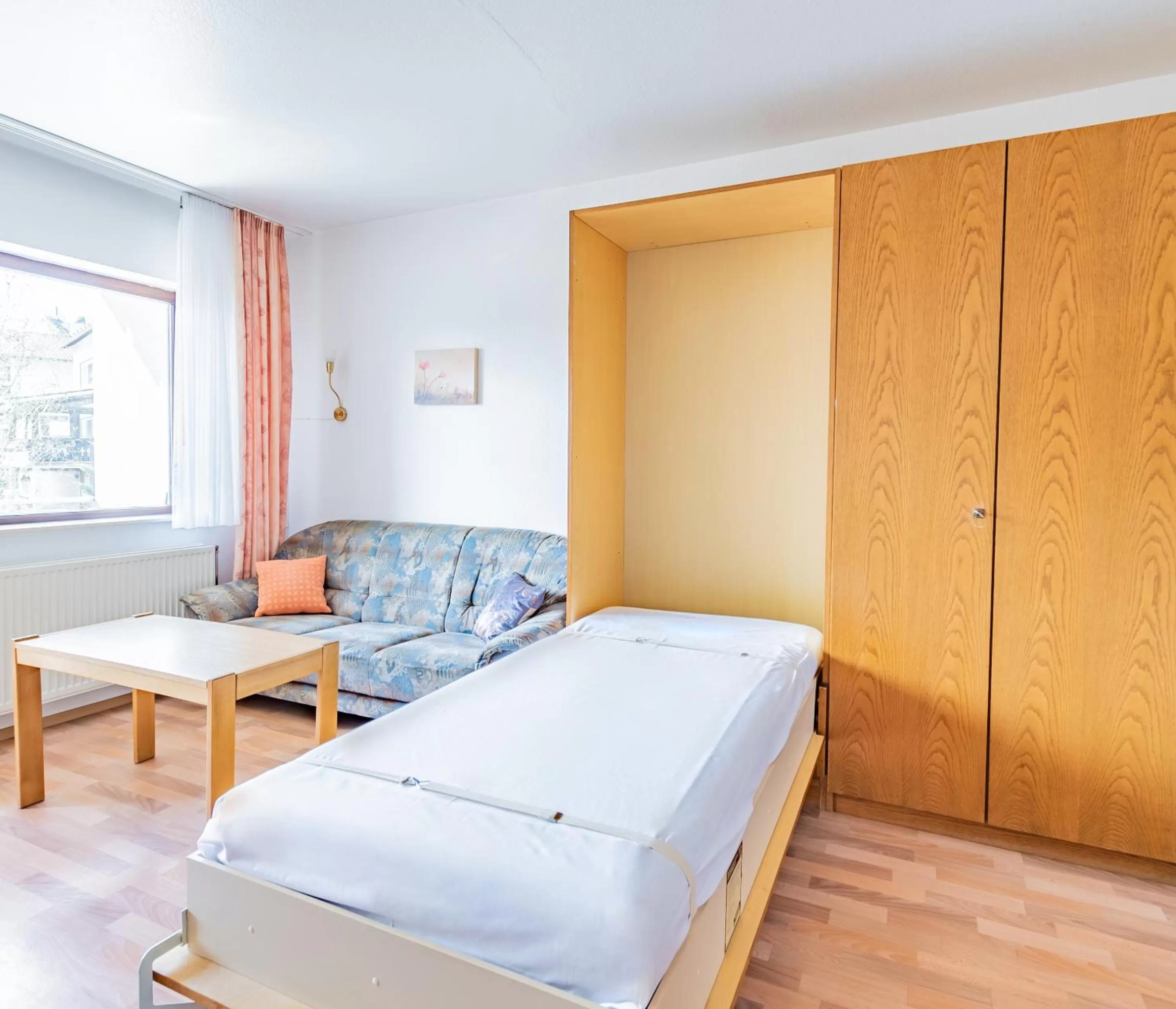 Living room, Bed in Aparthotel Panorama