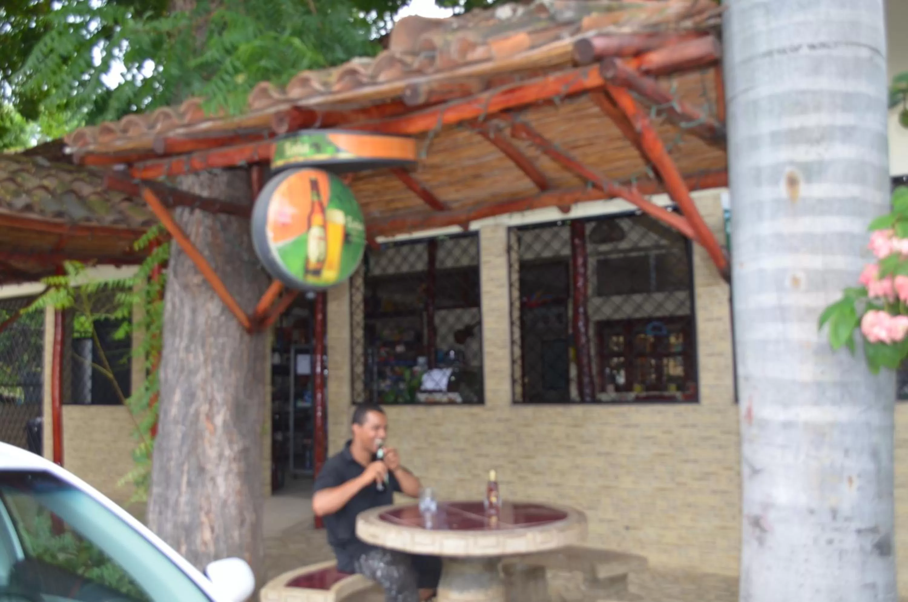 Facade/entrance in Art Hotel Managua