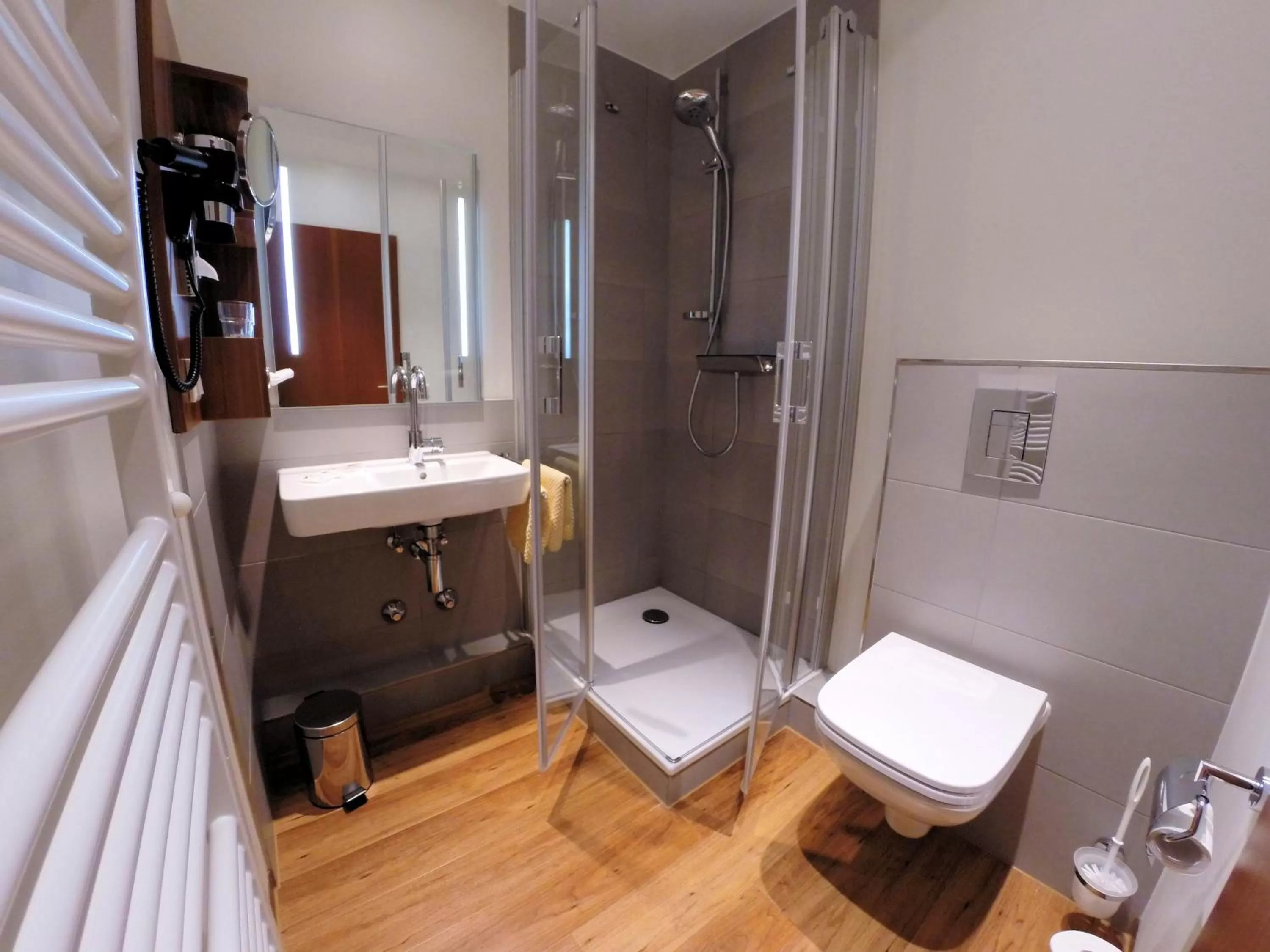 Shower in Frommanns Landhotel