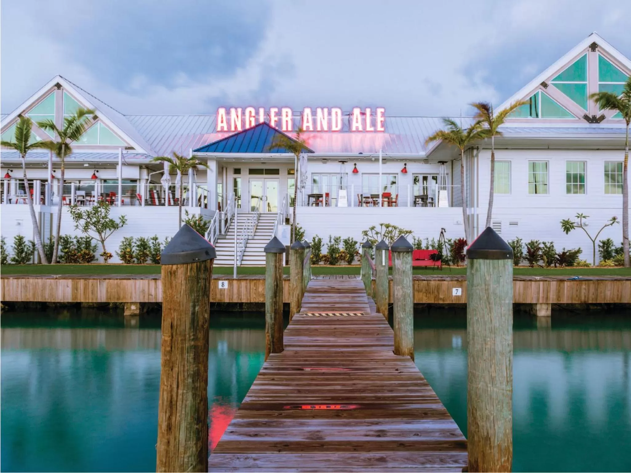 Patio in Hawks Cay Resort