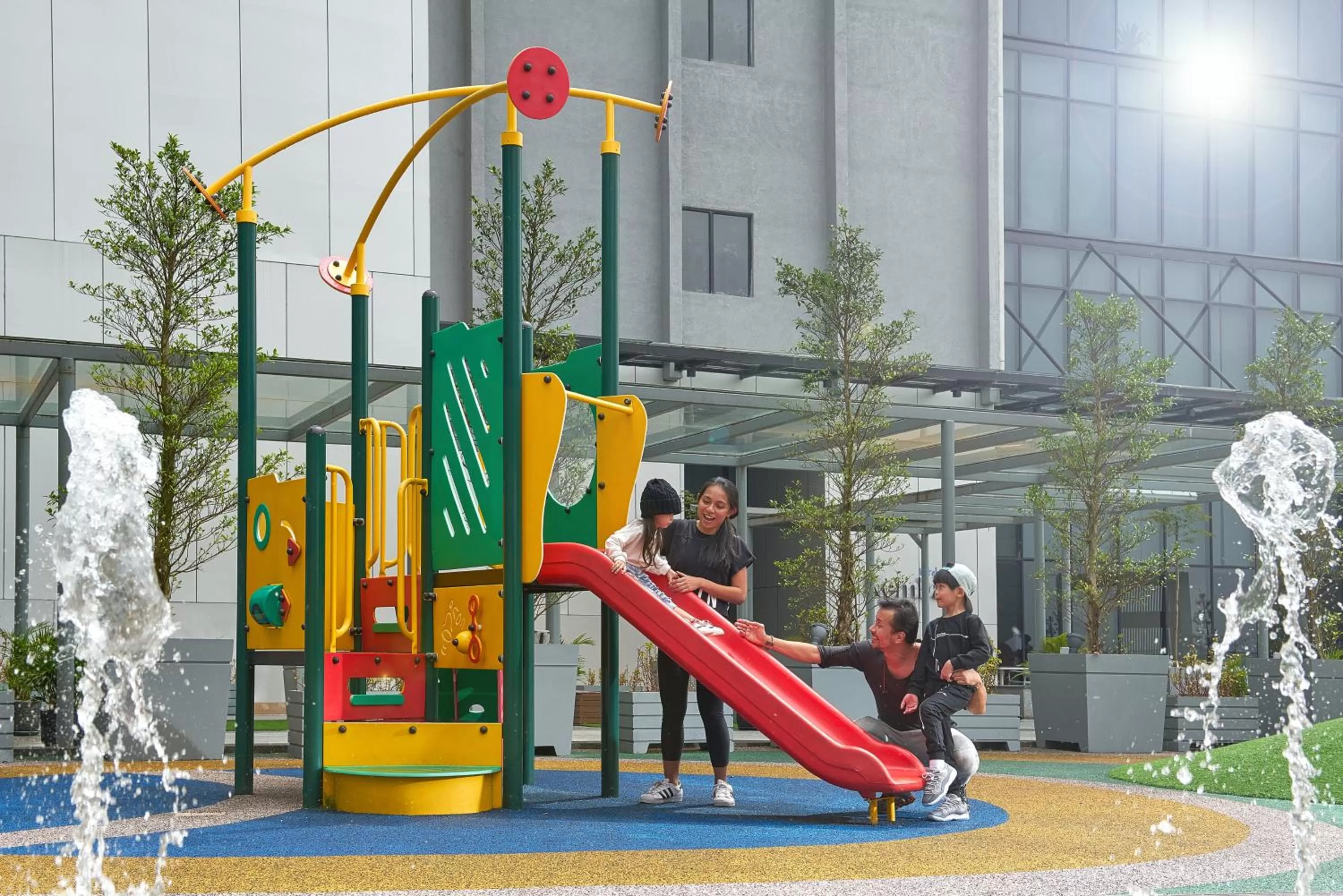 Children play ground in Grand Ion Delemen Hotel
