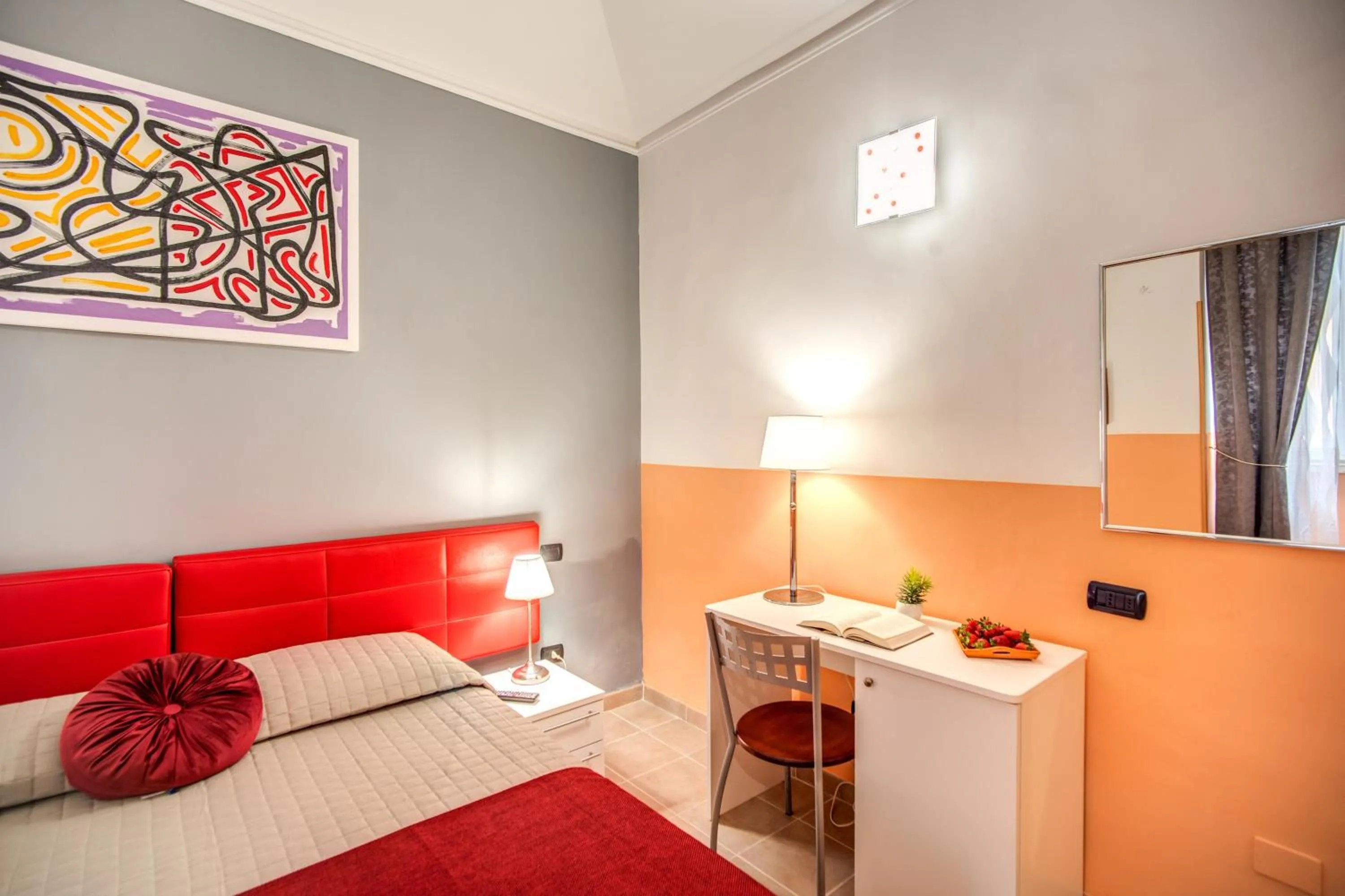 Bedroom, Bed in Magnifico Rome