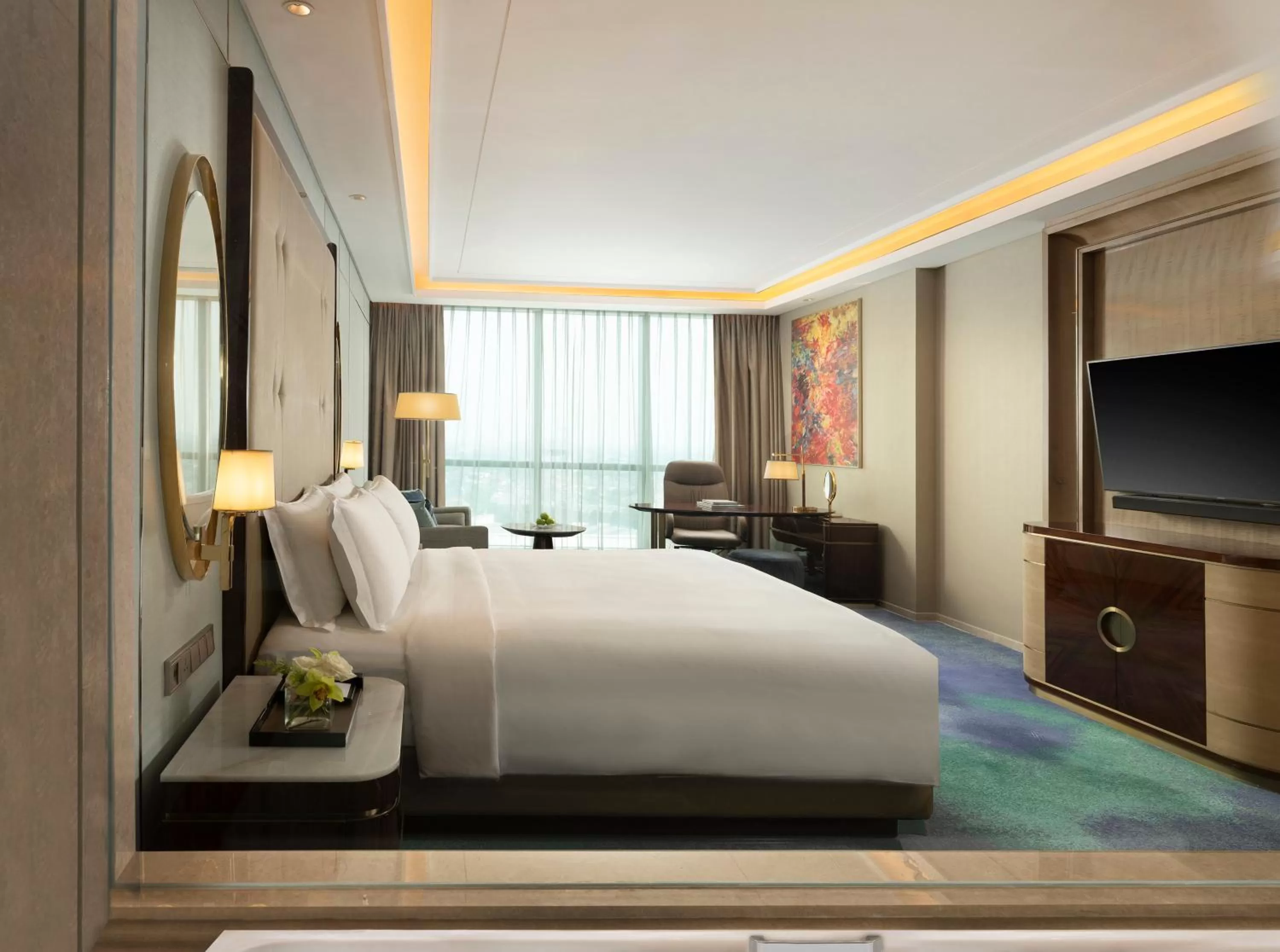Bed in InterContinental Hotels Jakarta Pondok Indah by IHG