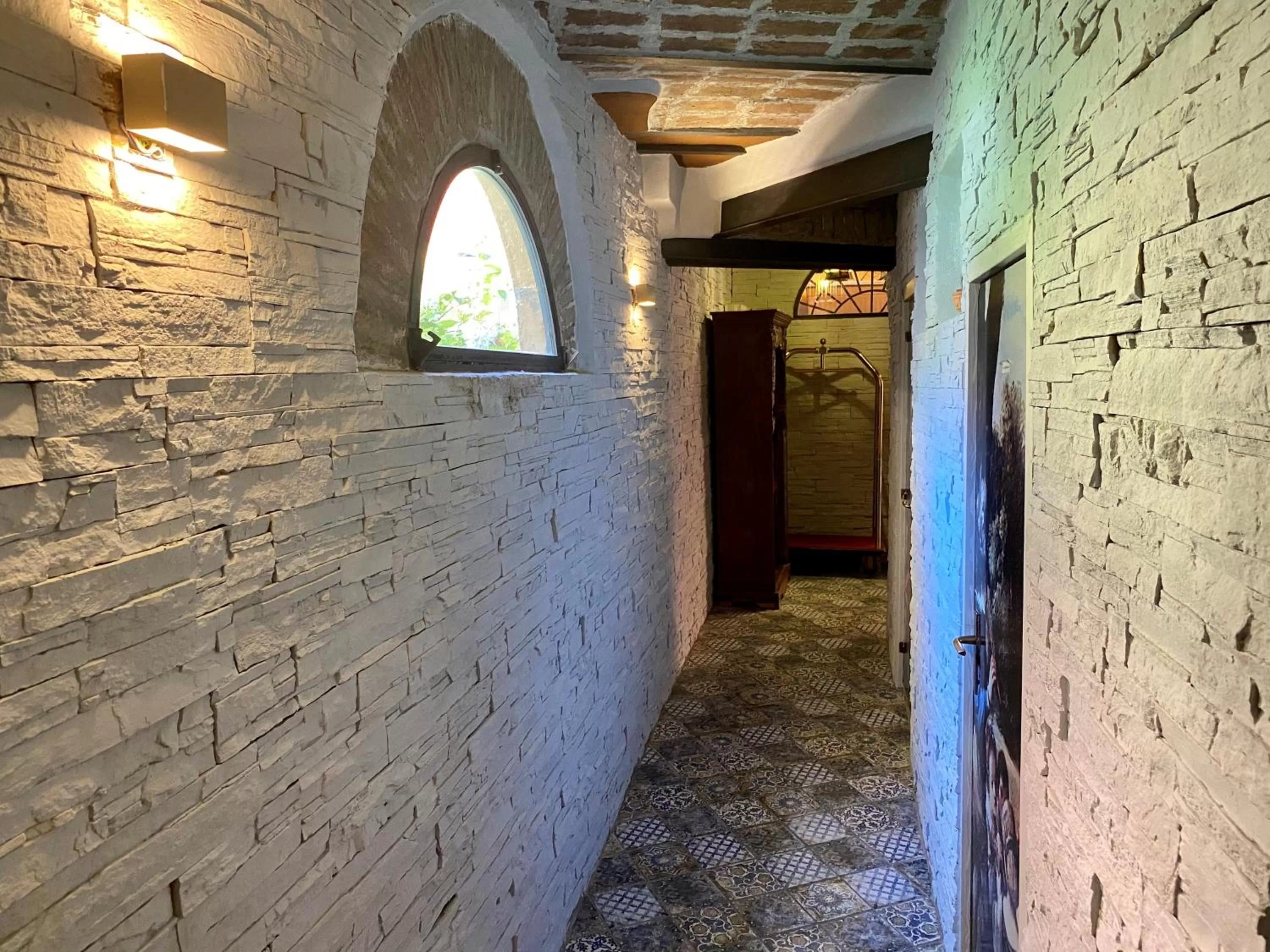 Floor plan in Hotel Il Guercino