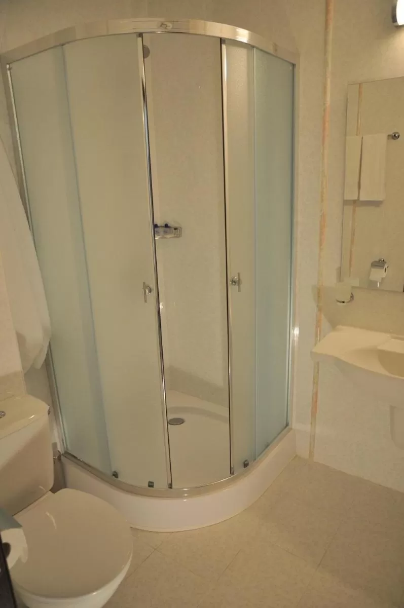 Bathroom in Hotel Burgas Free University