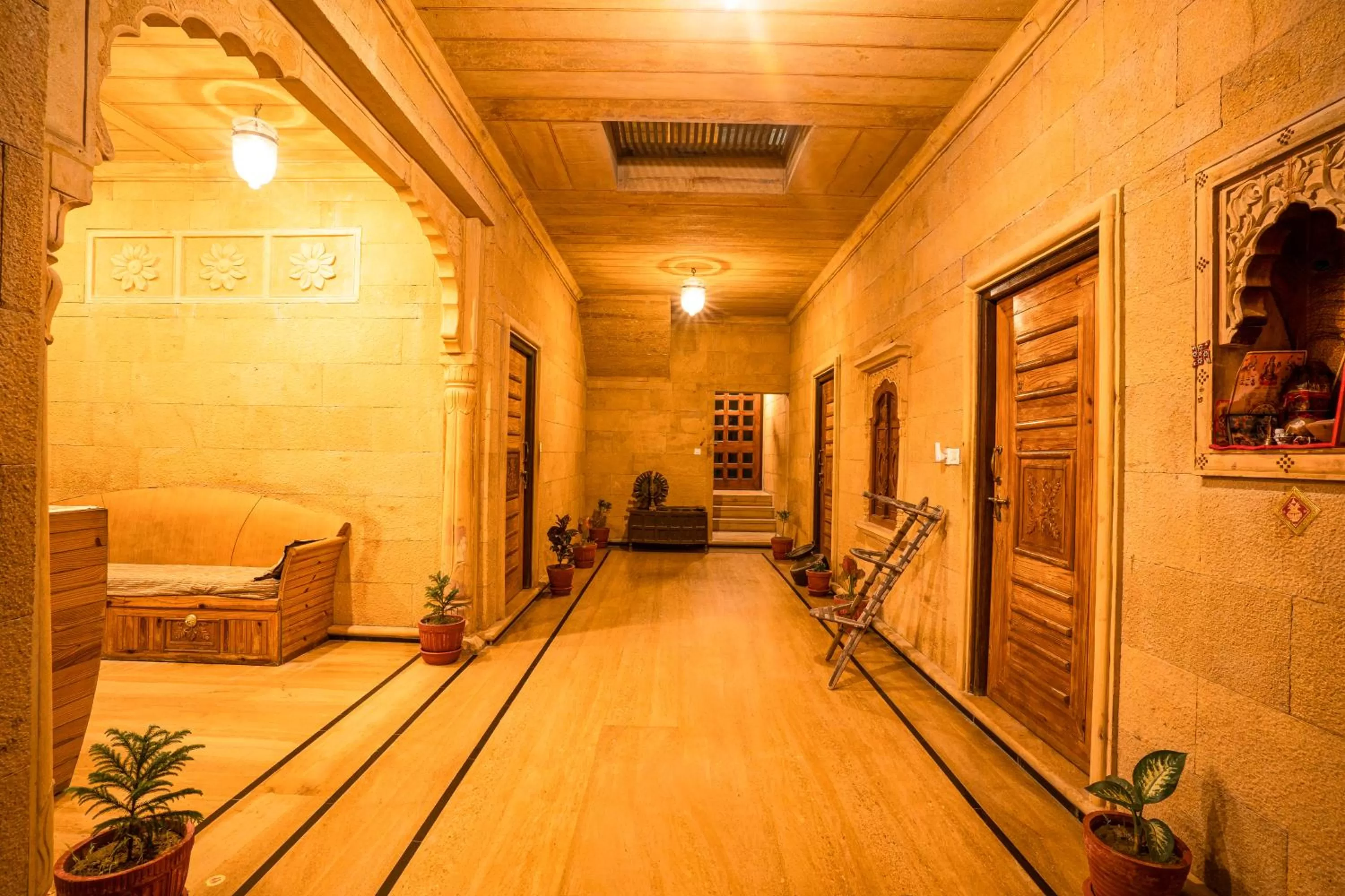 Lobby or reception in Hotel The Silk Route