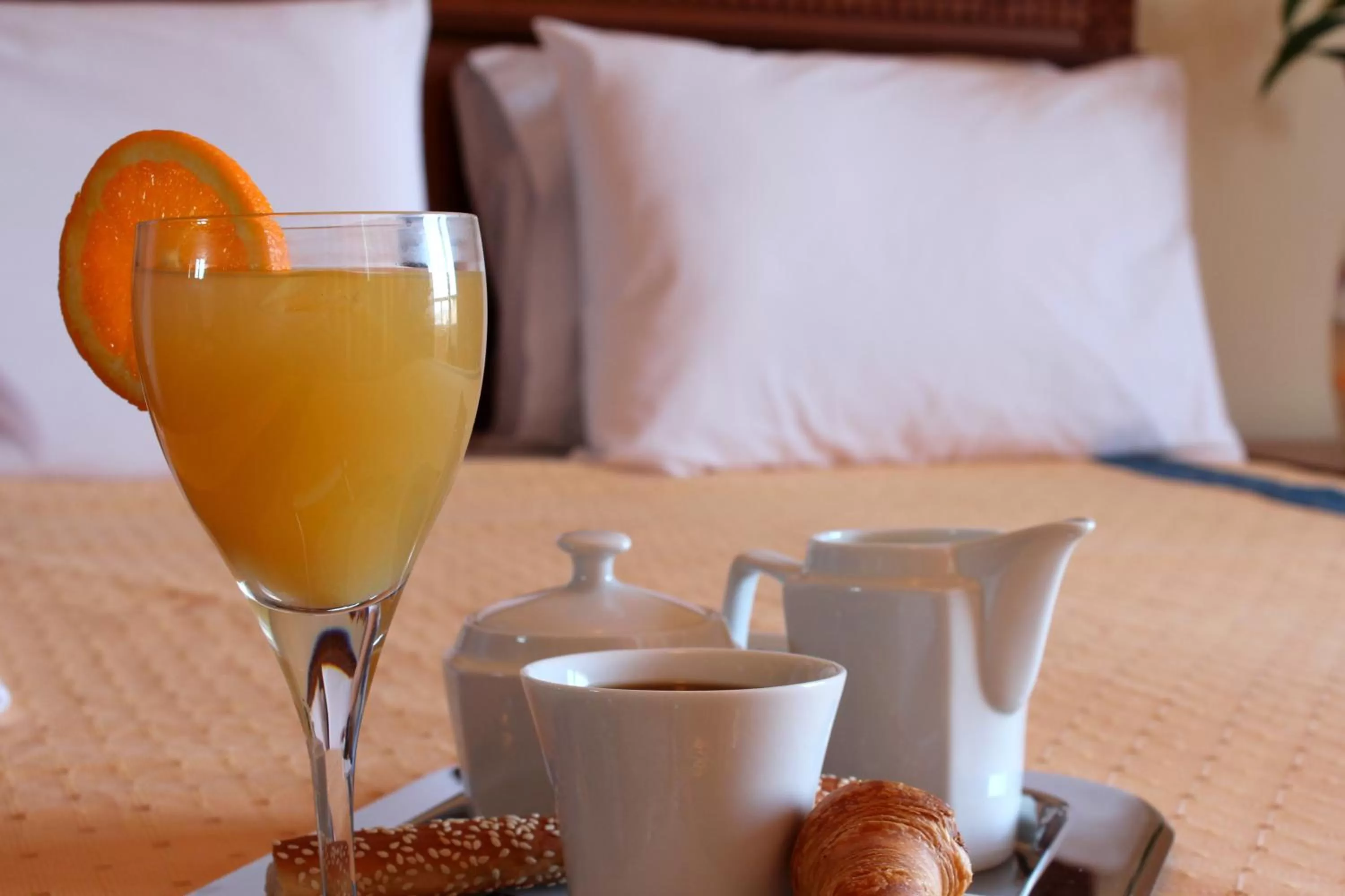 Bed in Famissi Hotel