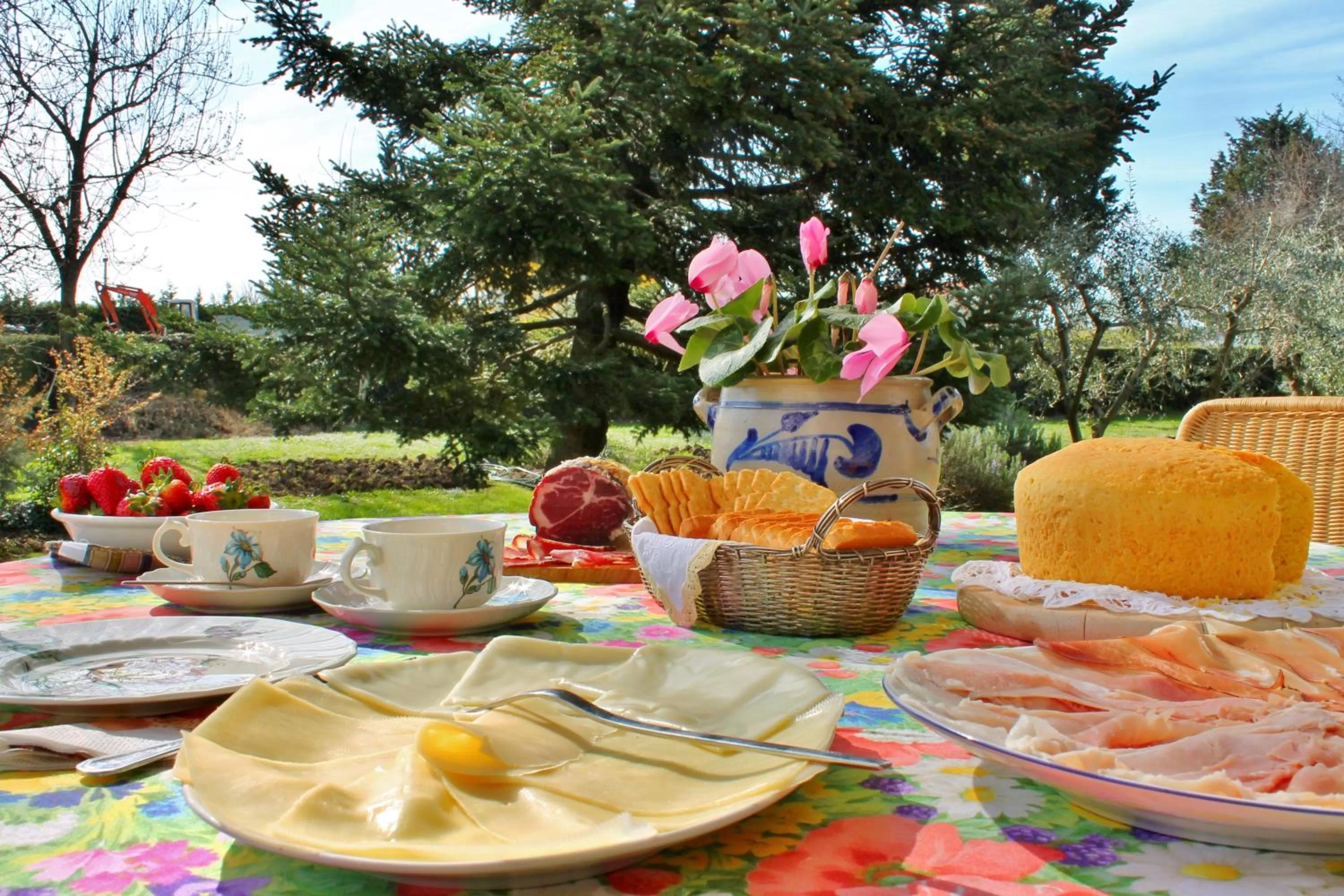 Continental breakfast in Al Villino del Sole