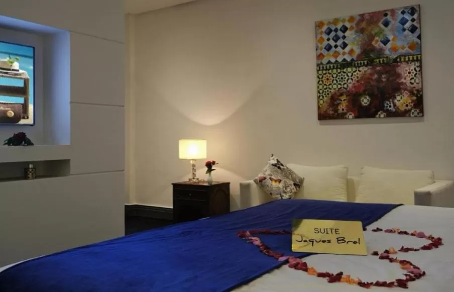 Bed in Le Sphinx Boutique Hôtel