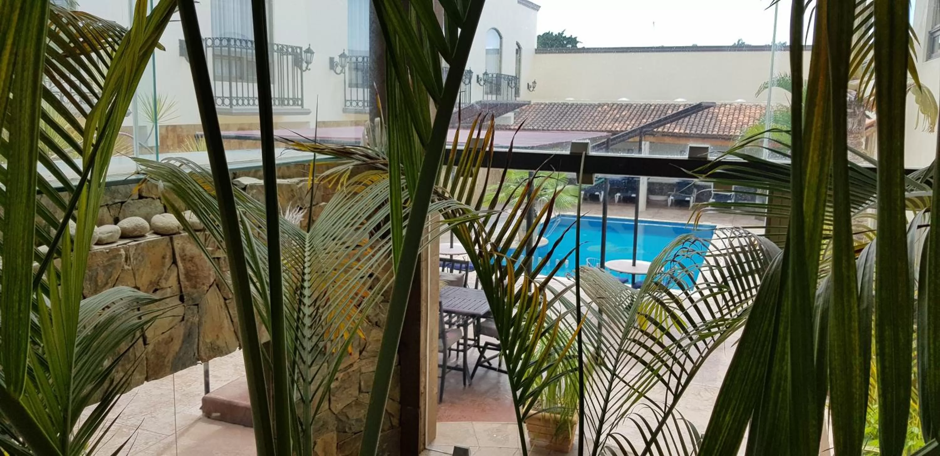 Pool view in Hotel Dubrovnik