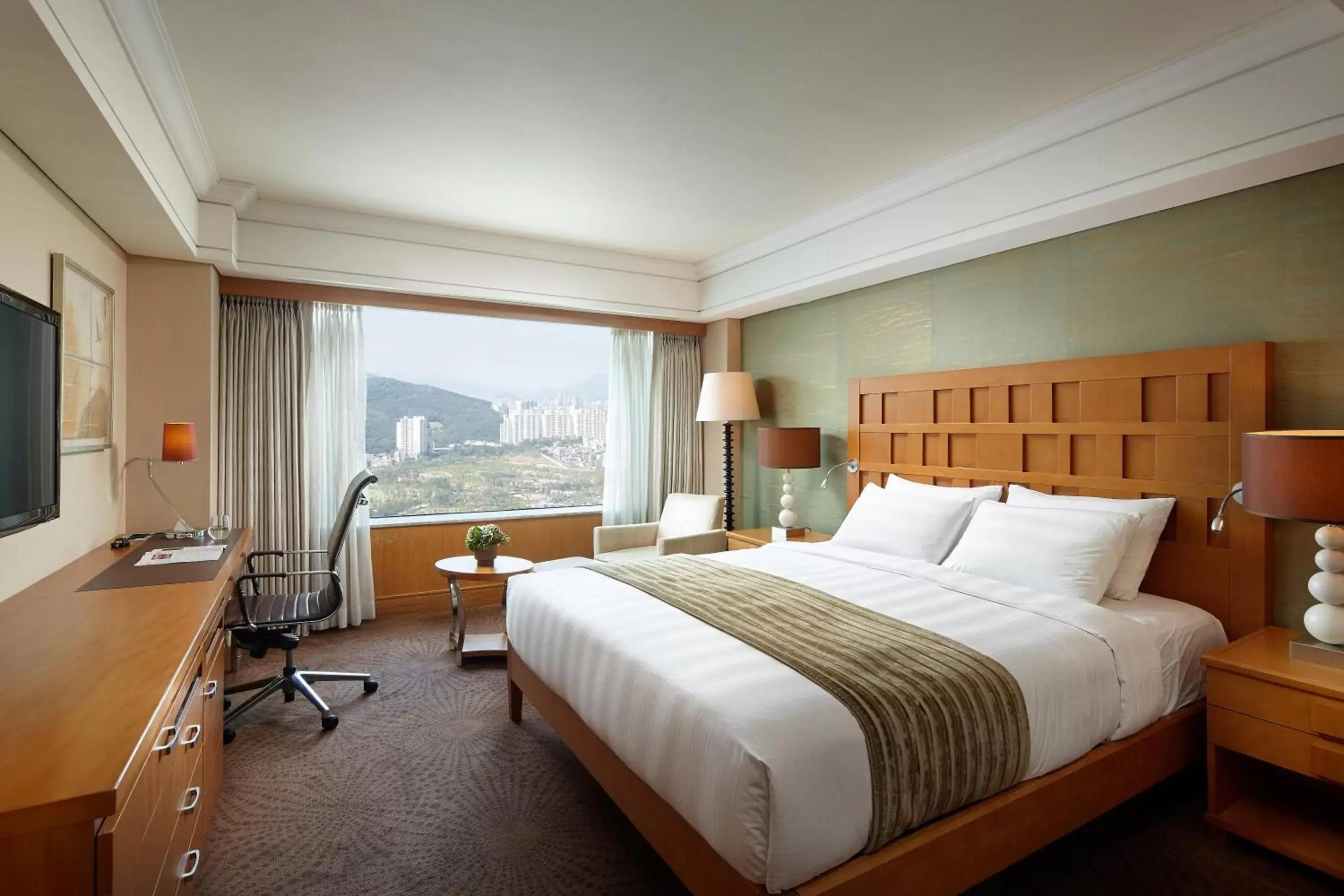 Premier Double Room with Swimming Pool Access for 2 in Lotte Hotel Busan Premier Double Room with Swimming Pool Access for 2 in Lotte Hotel Busan