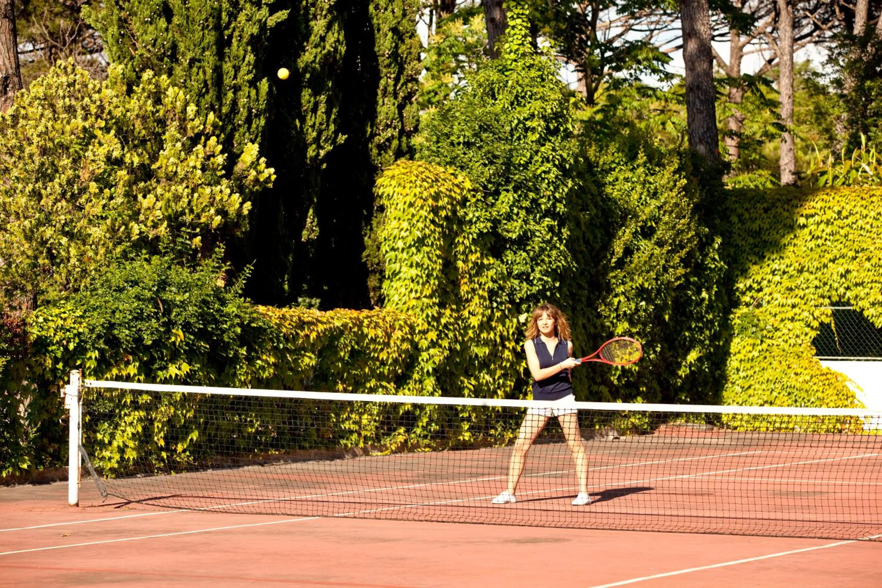 Tennis court in Hotel Continental Ischia