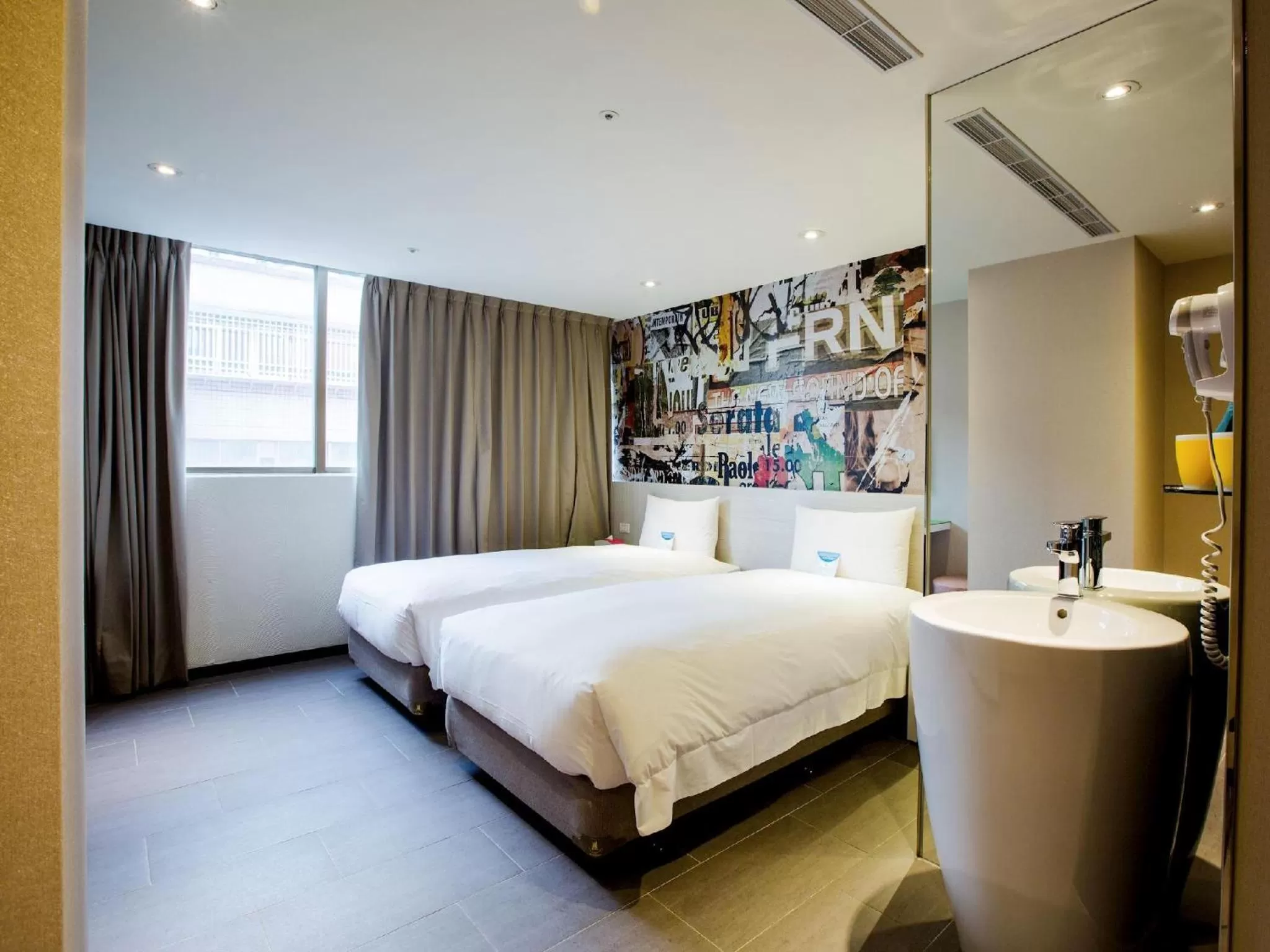 Bed in Wholesome Hotel