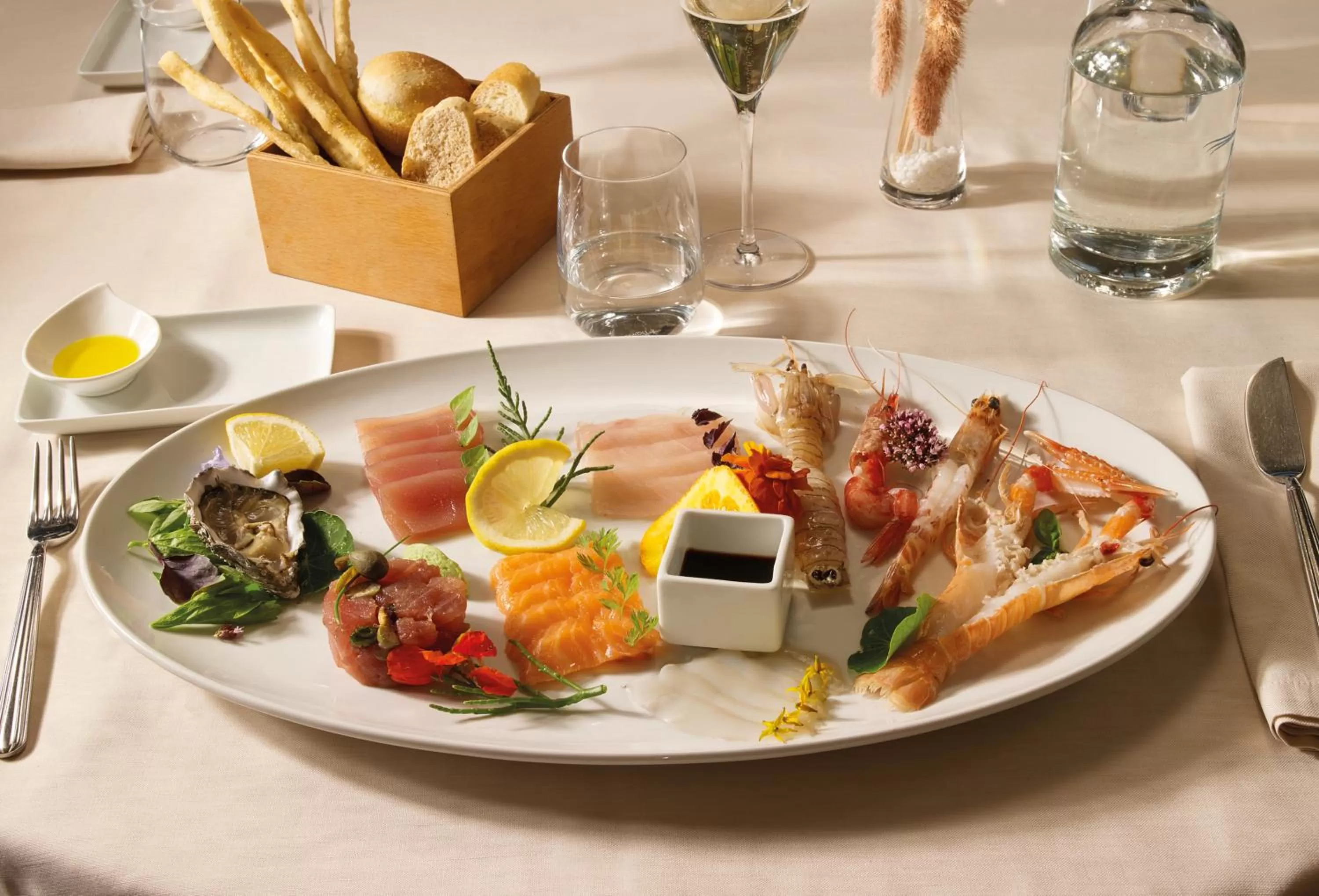 Food close-up in Villa Abbondanzi Resort