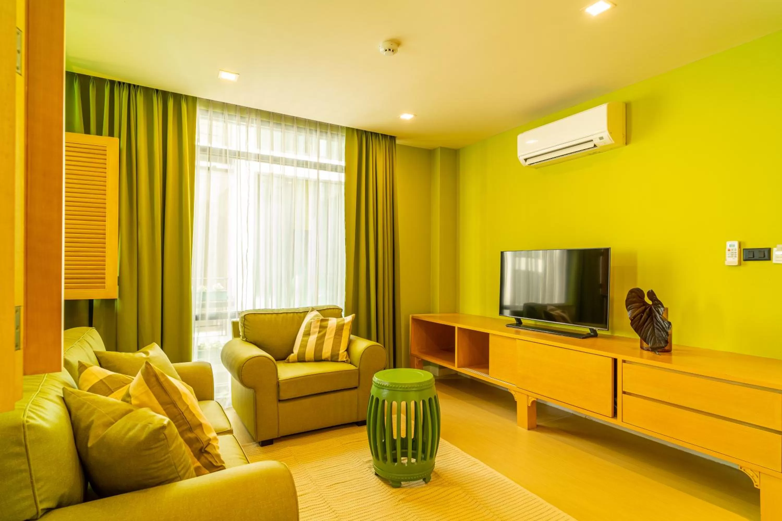 Living room in Amber Boutique Silom