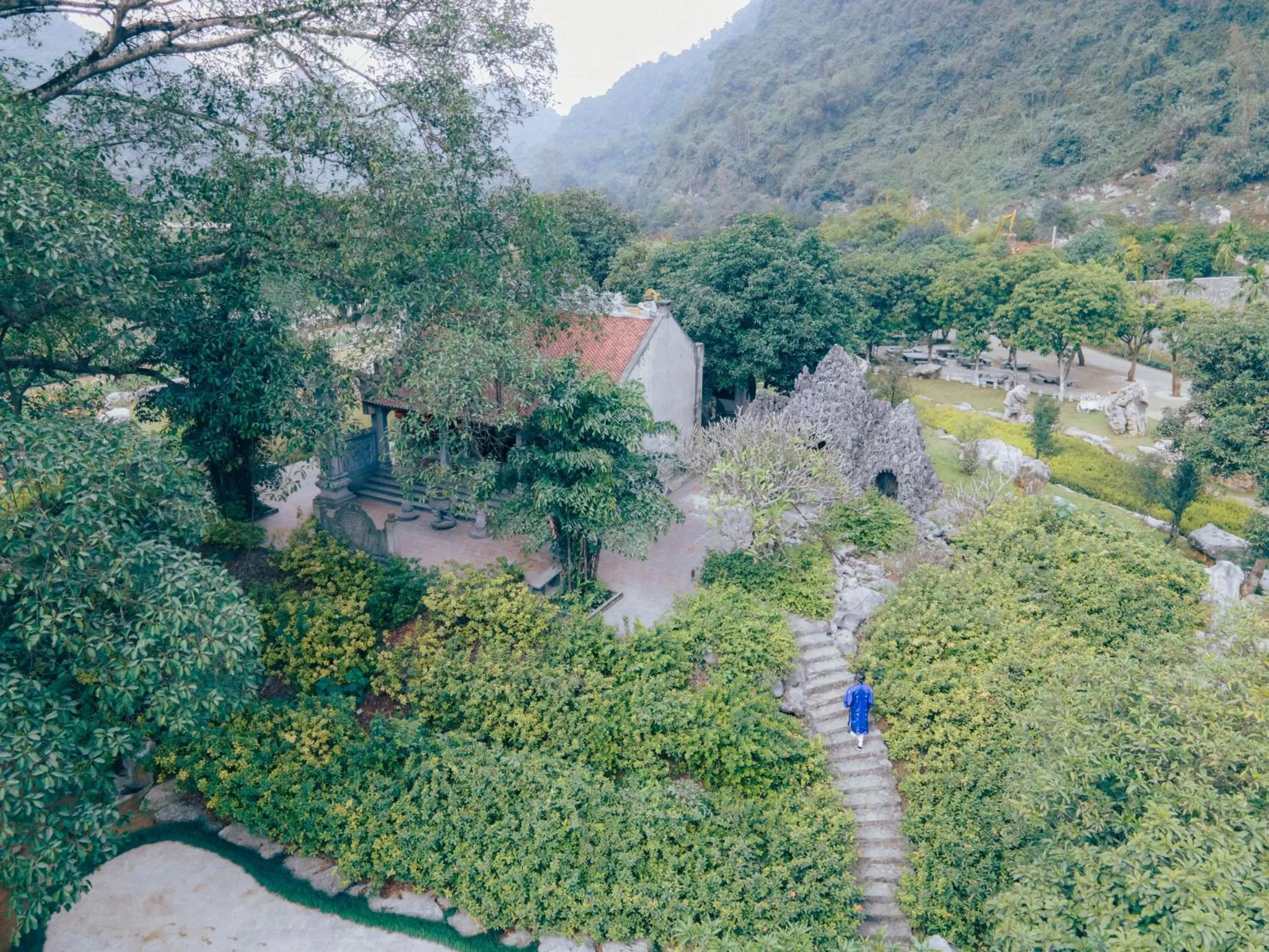 Natural landscape in Thung Nham Resort