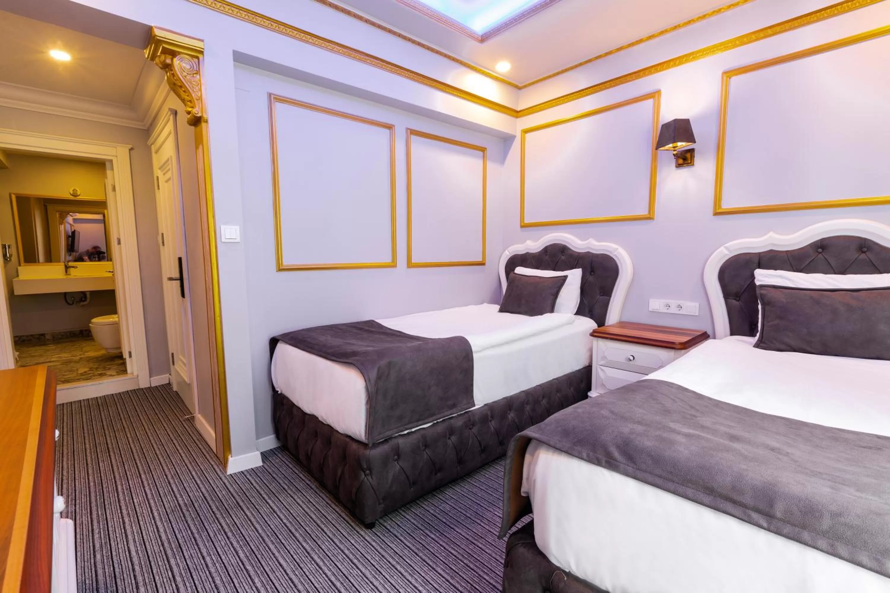 Bed in Andalouse Otel