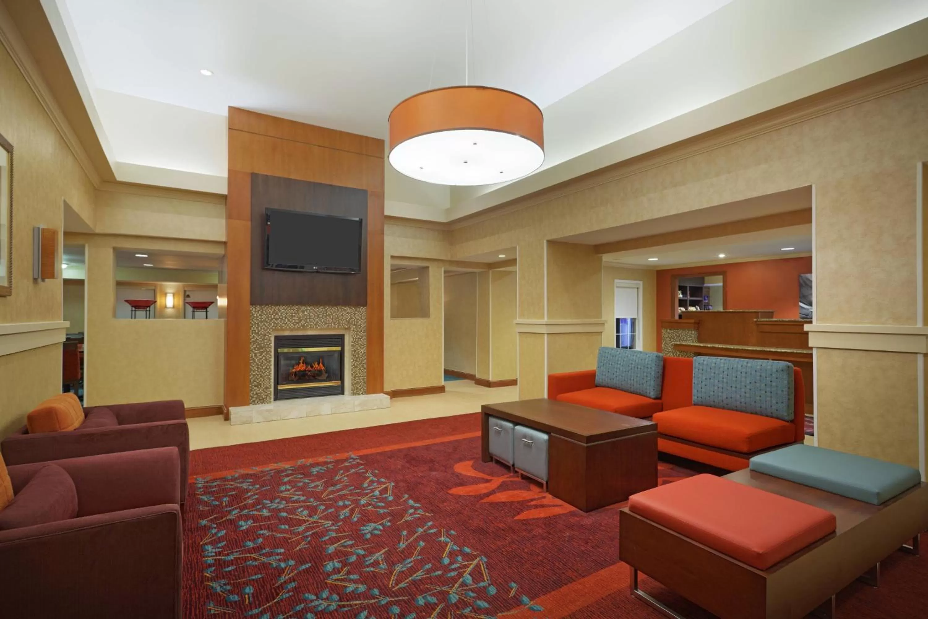 Lobby or reception in Residence Inn Houston by The Galleria
