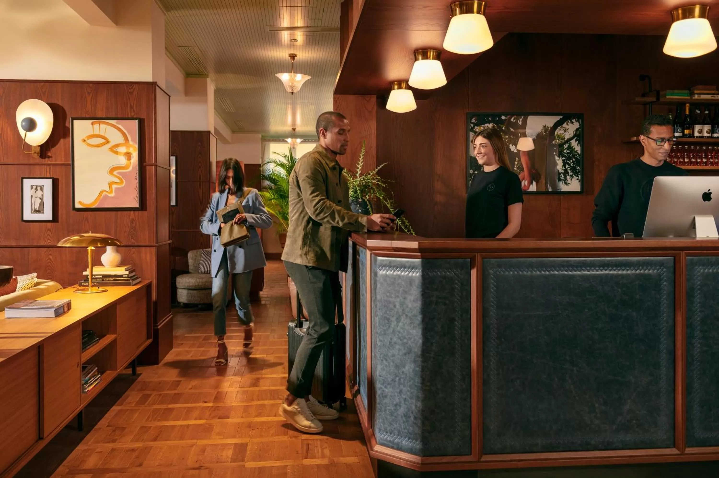 Lobby or reception in The Hoxton, Rome