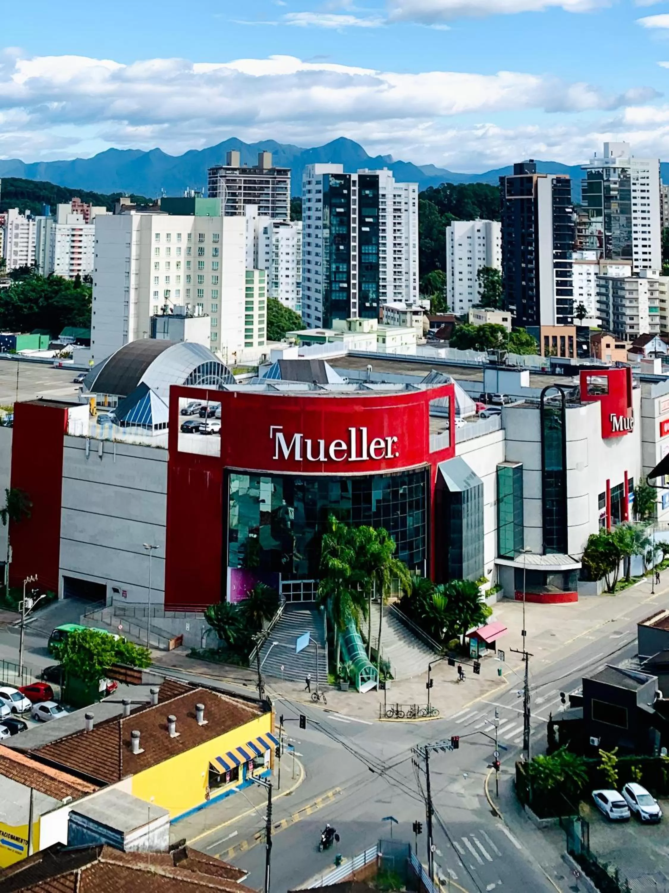 City view in Blue Tree Towers Joinville