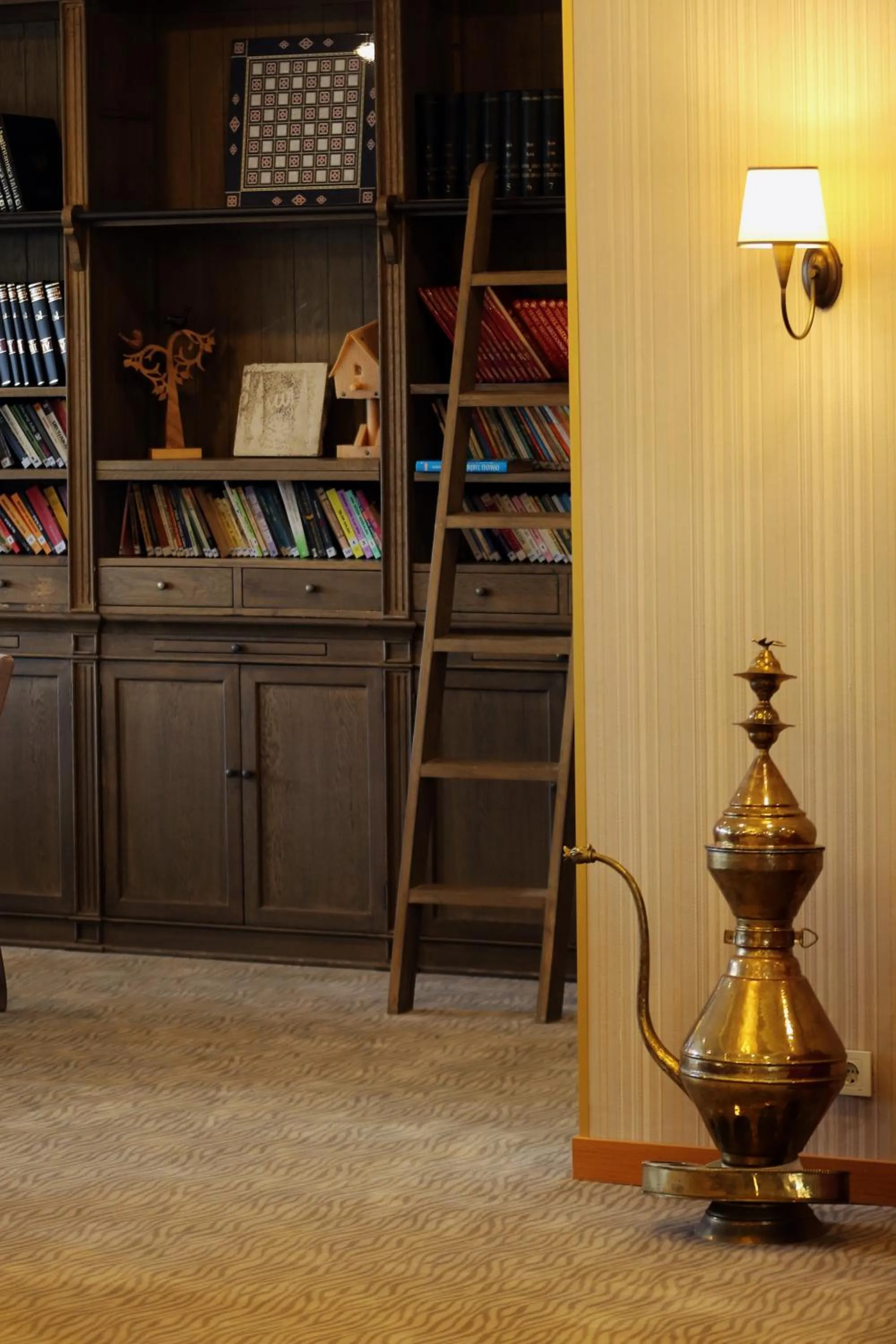 Communal lounge/ TV room in Sarissa Hotel