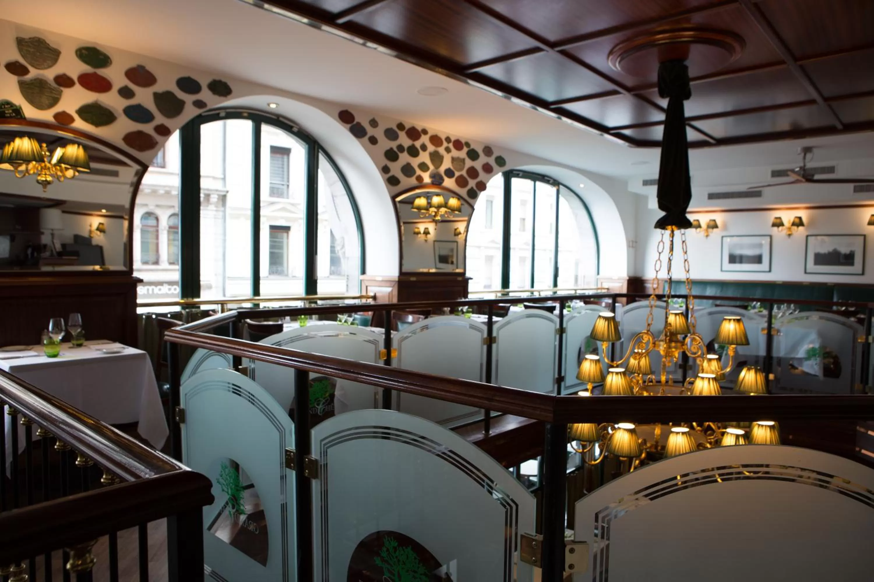 Restaurant/places to eat in Lausanne Palace