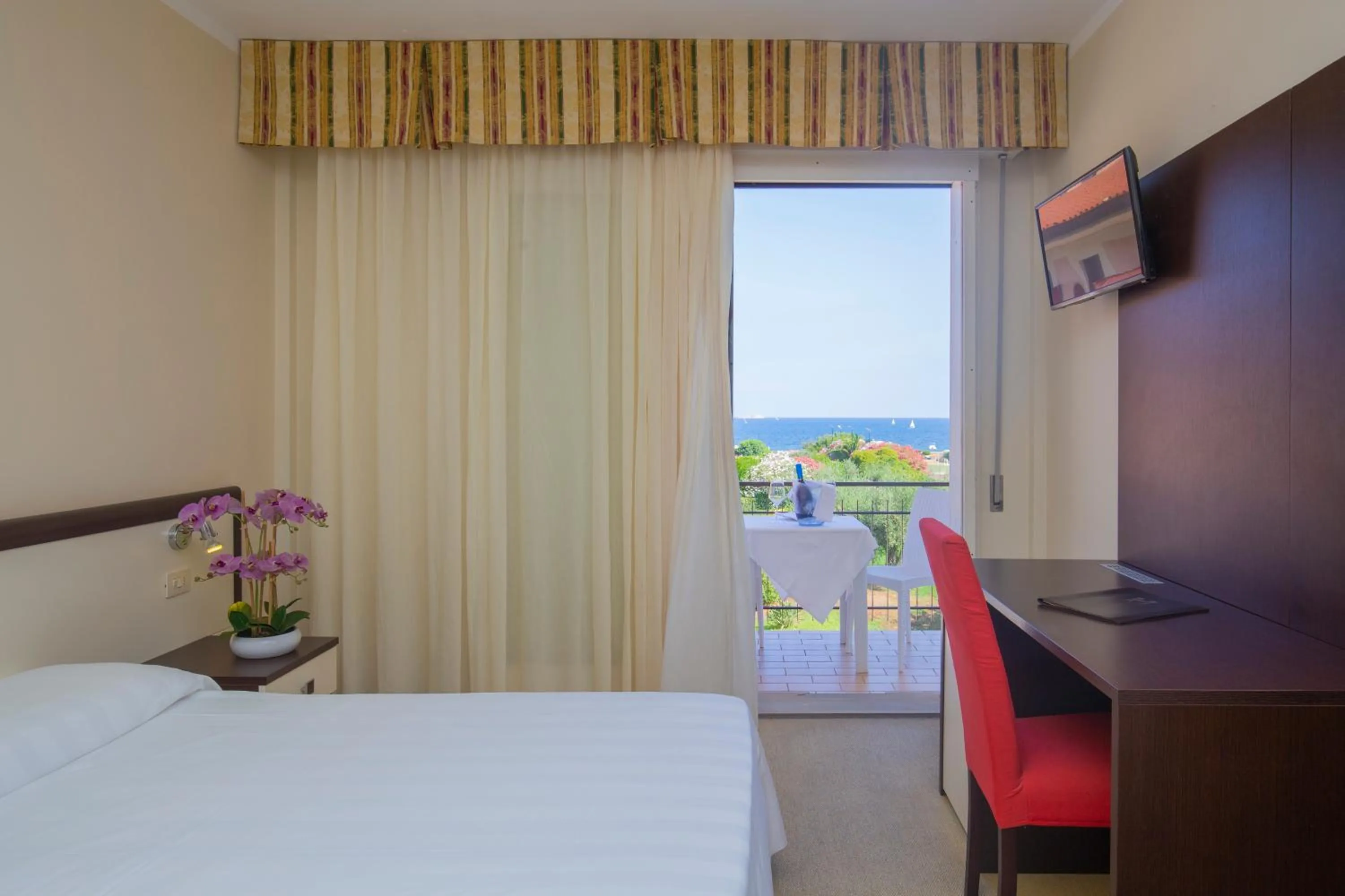 Bed in Hotel Fabricia