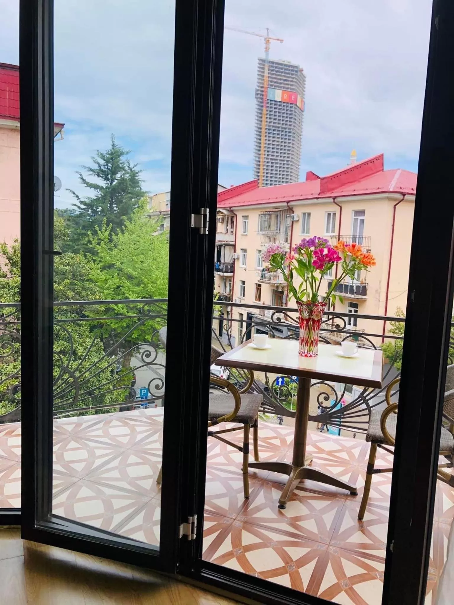 Balcony/Terrace in Eiffel Hotel