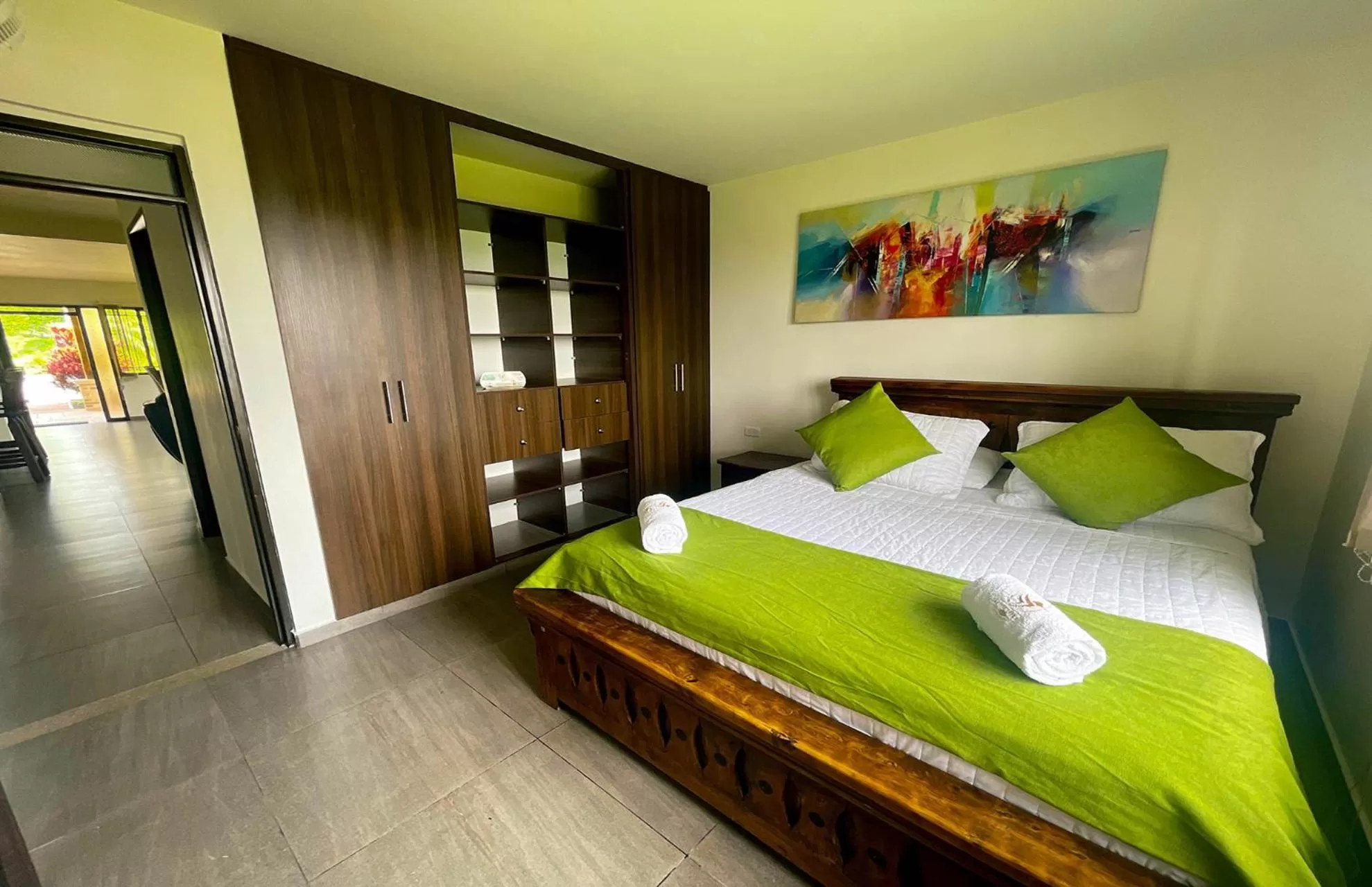 Bed in La Victoria Hotel Campestre