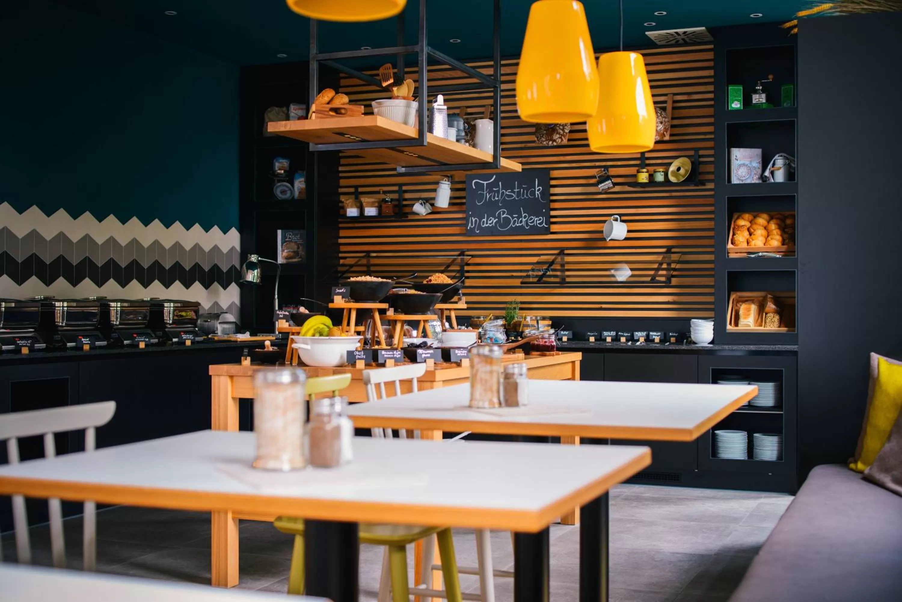 Buffet breakfast in Vienna House Easy by Wyndham Amberg