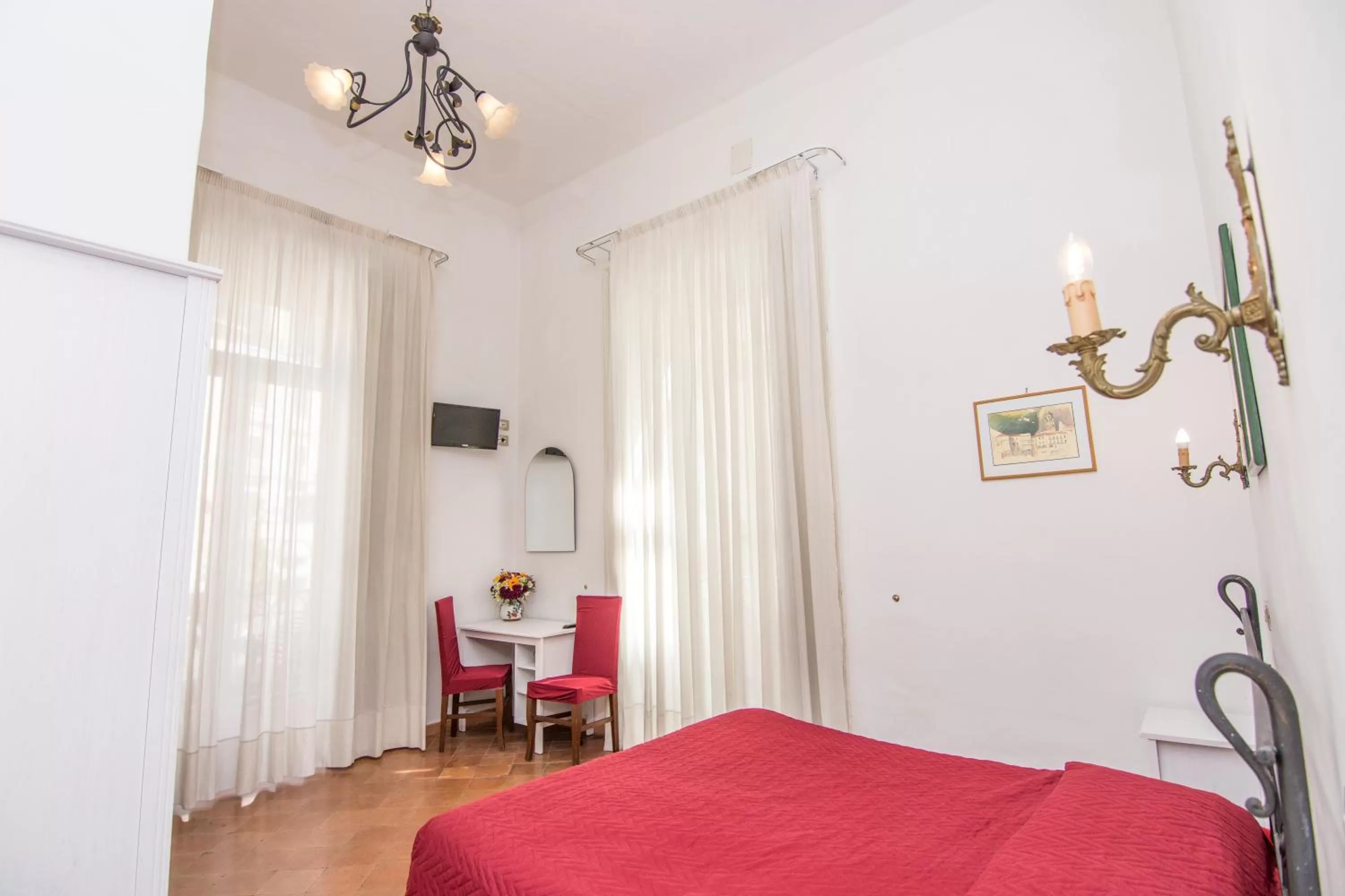 Bed in Hotel Fontana