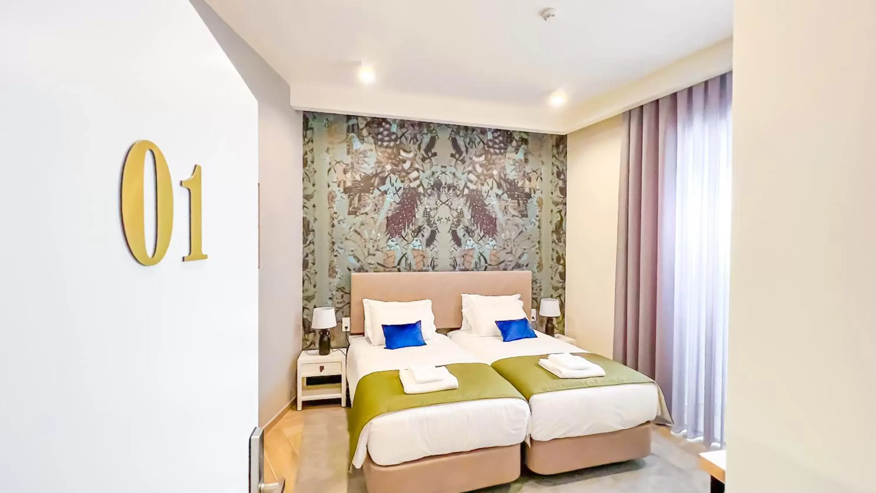 Twin Room in Guest House Jacarandá Faro Twin Room in Guest House Jacarandá Faro