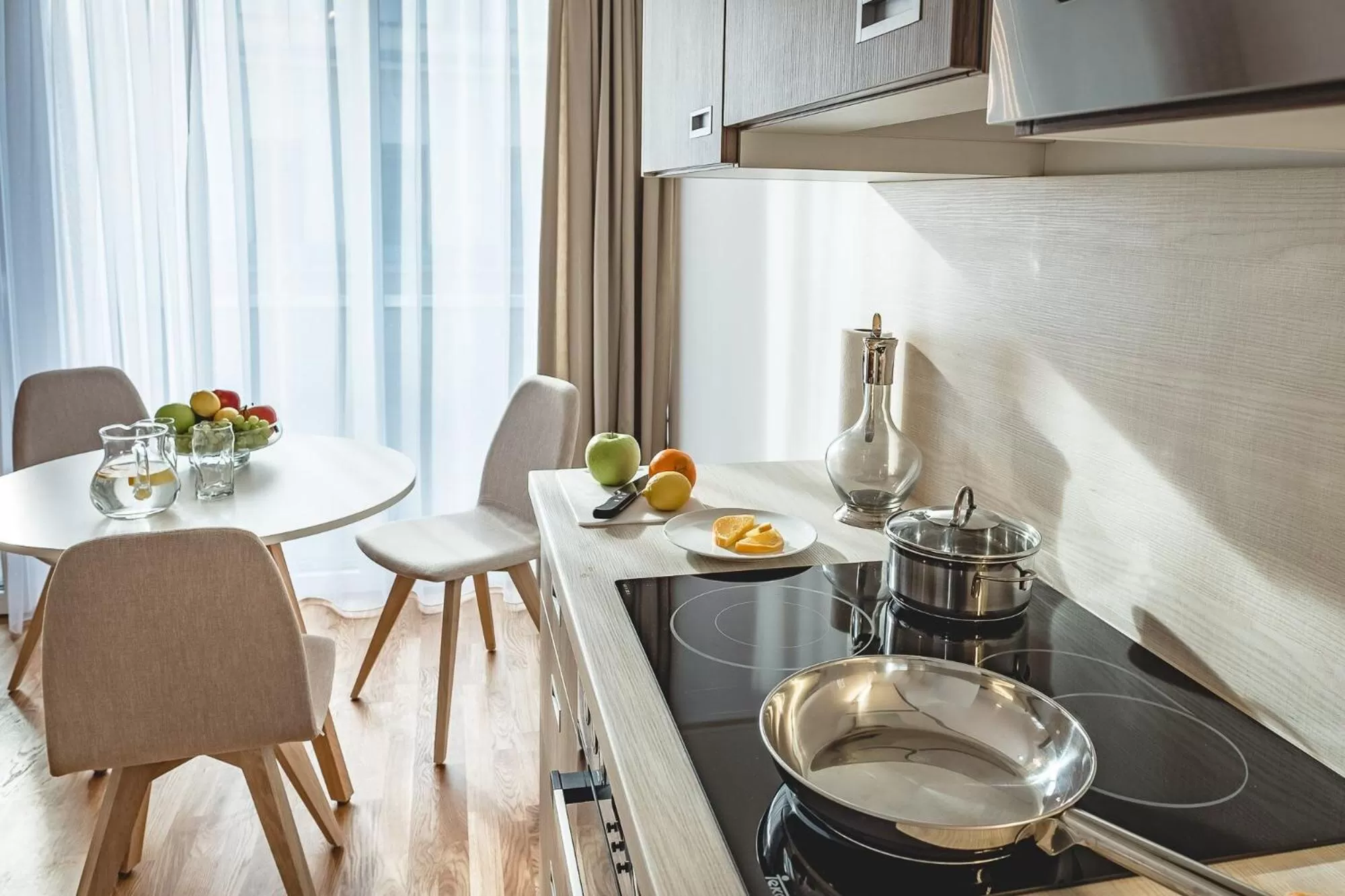 Kitchen or kitchenette in Oliver Urban I Self check-in Apartments