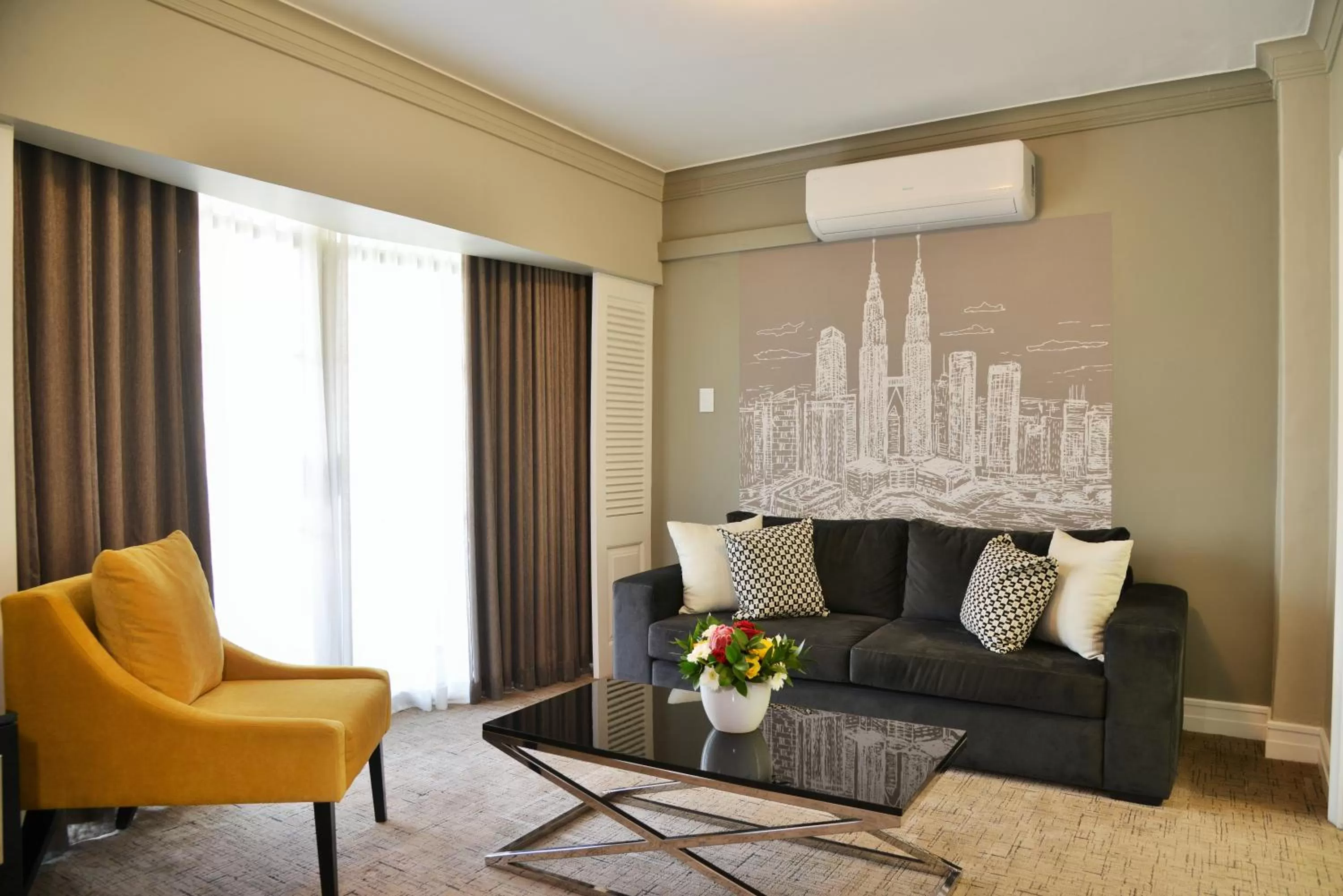 Living room in The Capetonian - Halal