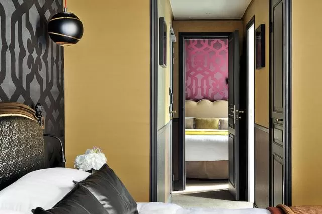 Photo of the whole room, Bed in Hôtel Les Dames du Panthéon