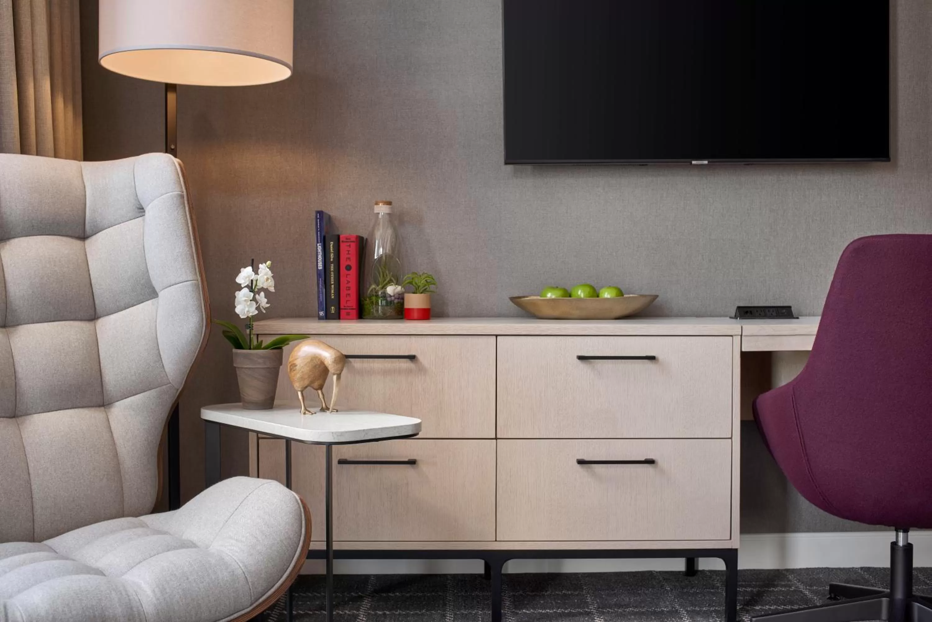 Seating area in The Watermark Hotel