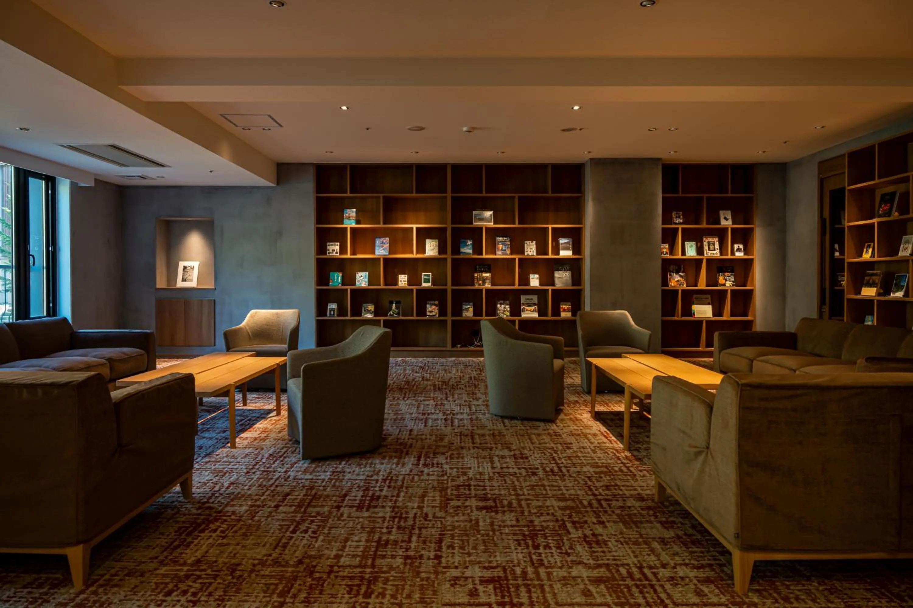 Library in Higashikawa Asahidake Onsen Hotel Bear Monte