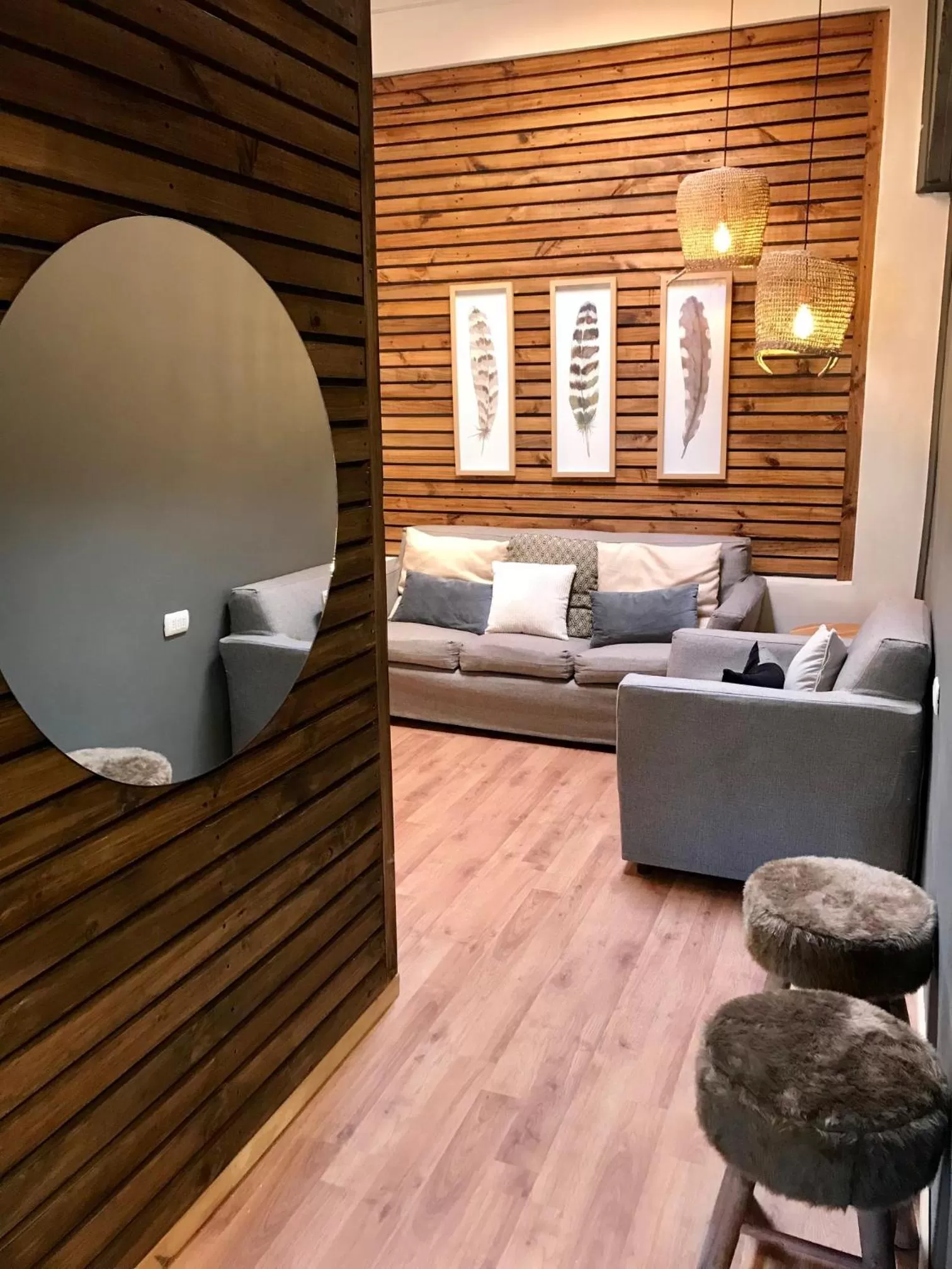 Communal lounge/ TV room, Seating Area in Etnico Bío Bío Hotel