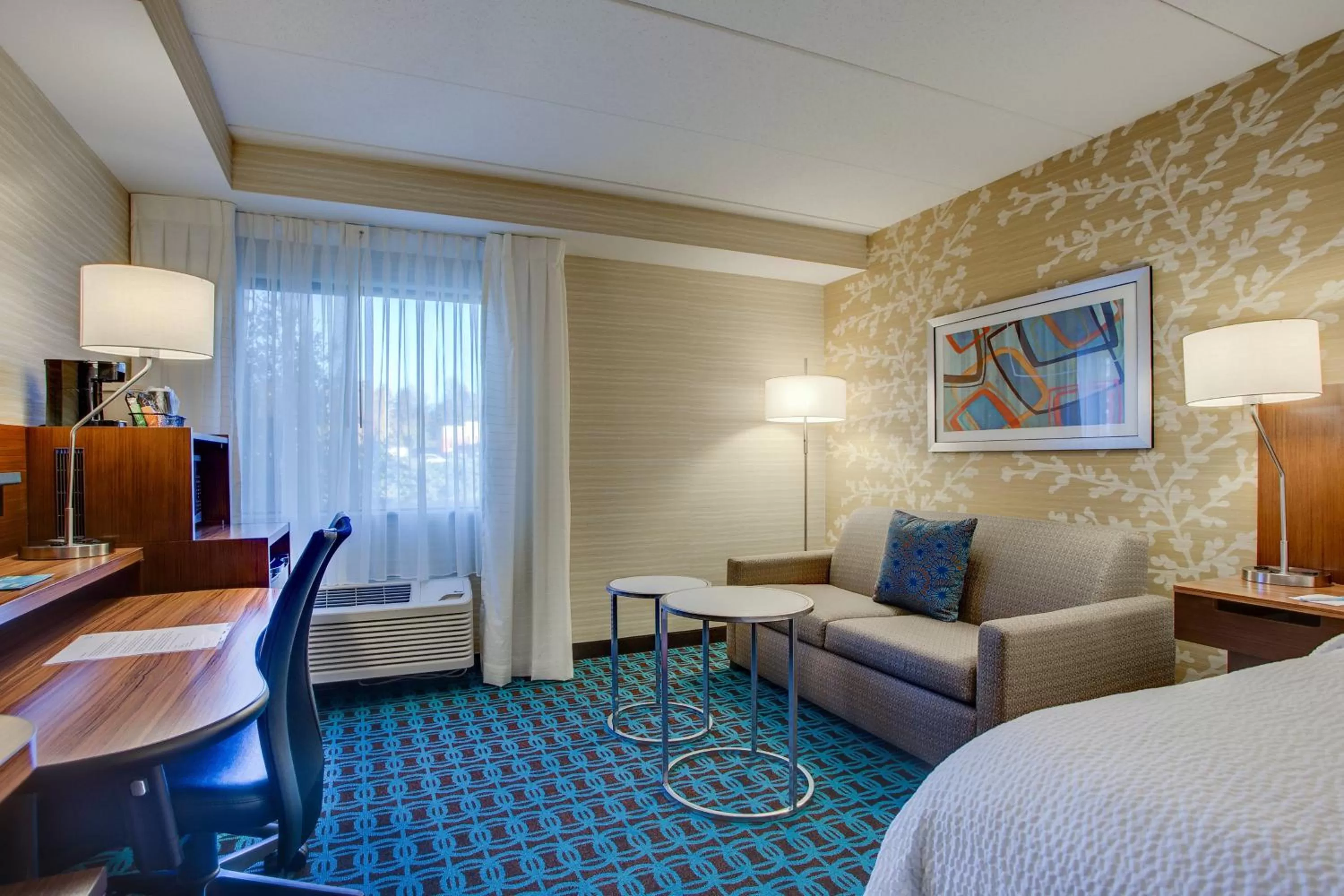 King Room with Sofa Bed - Hearing Accessible in Fairfield Inn by Marriott Burlington Williston
