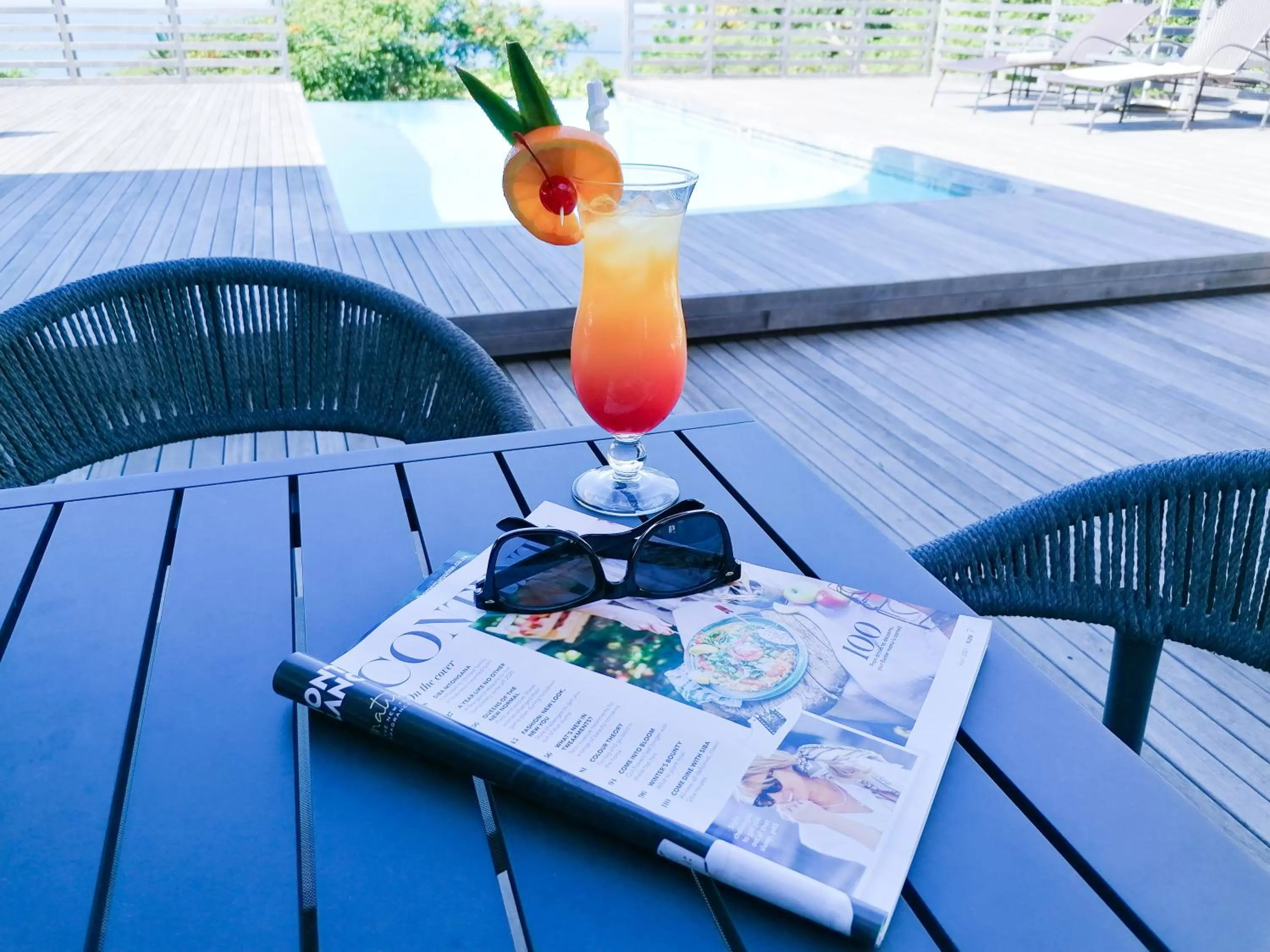 Swimming pool in Endless Horizons Boutique Hotel