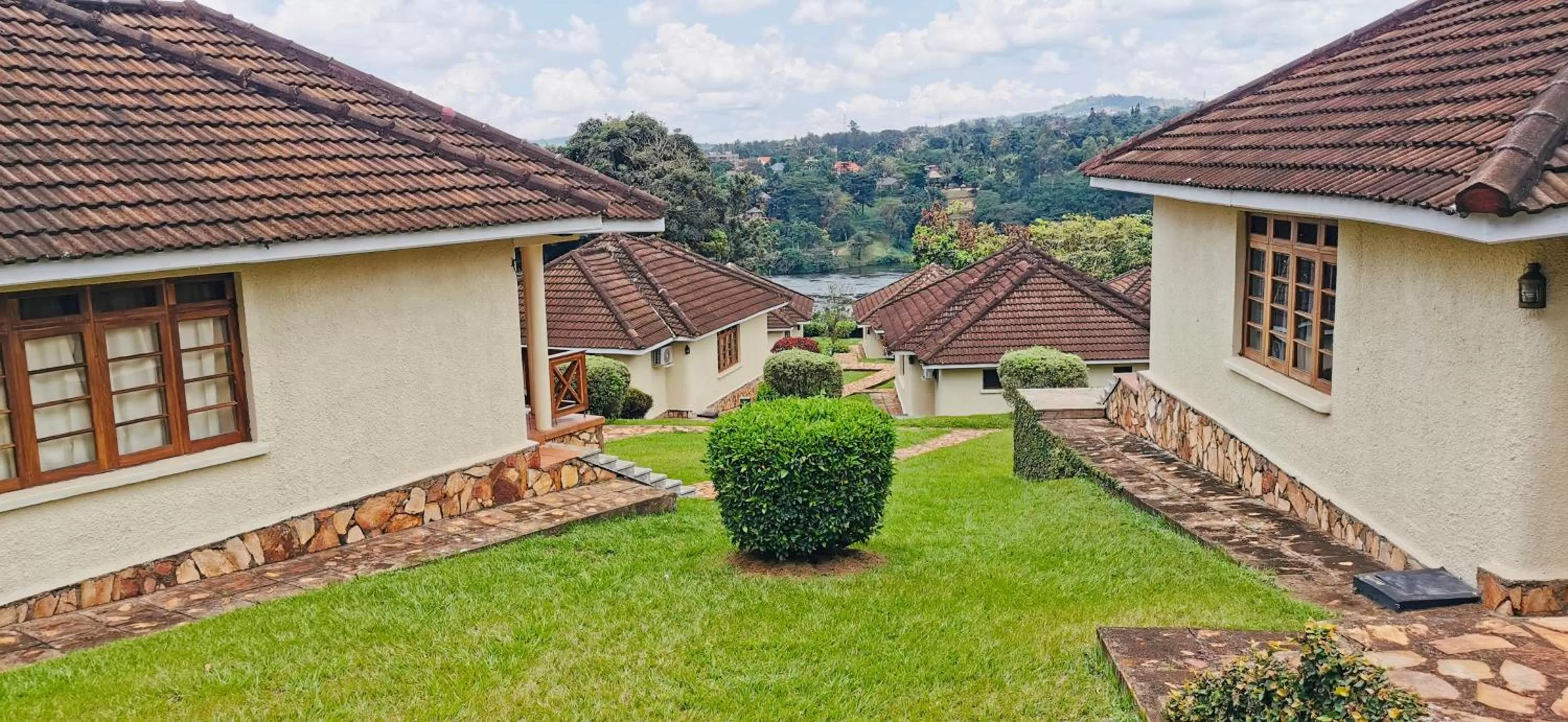 Property building in Jinja Nile Resort