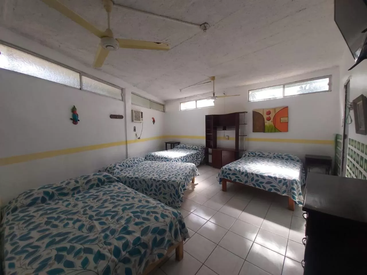 Bed in Hotel Ayalamar Manzanillo