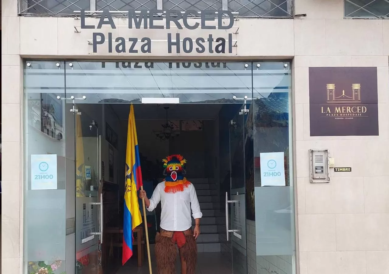 Property building in La Merced Plaza Hostal