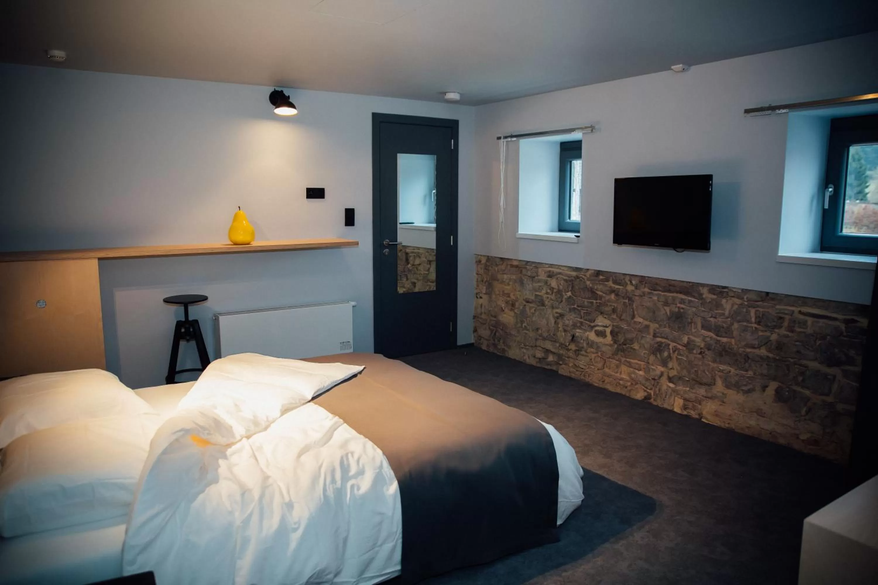 Bed in Auberge de l'Abbaye